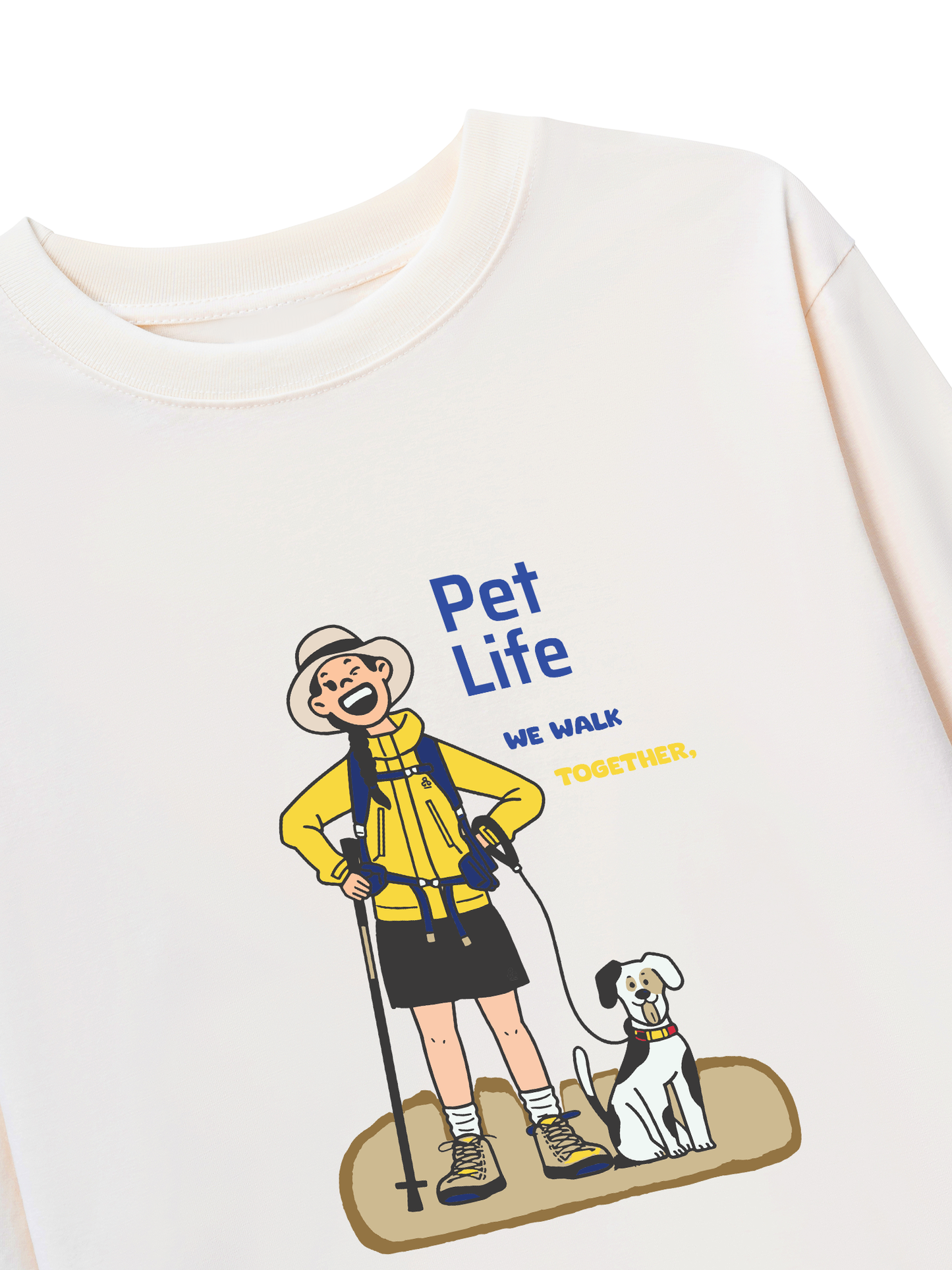 Áo Thun Dài Tay Go Outside Pet Life