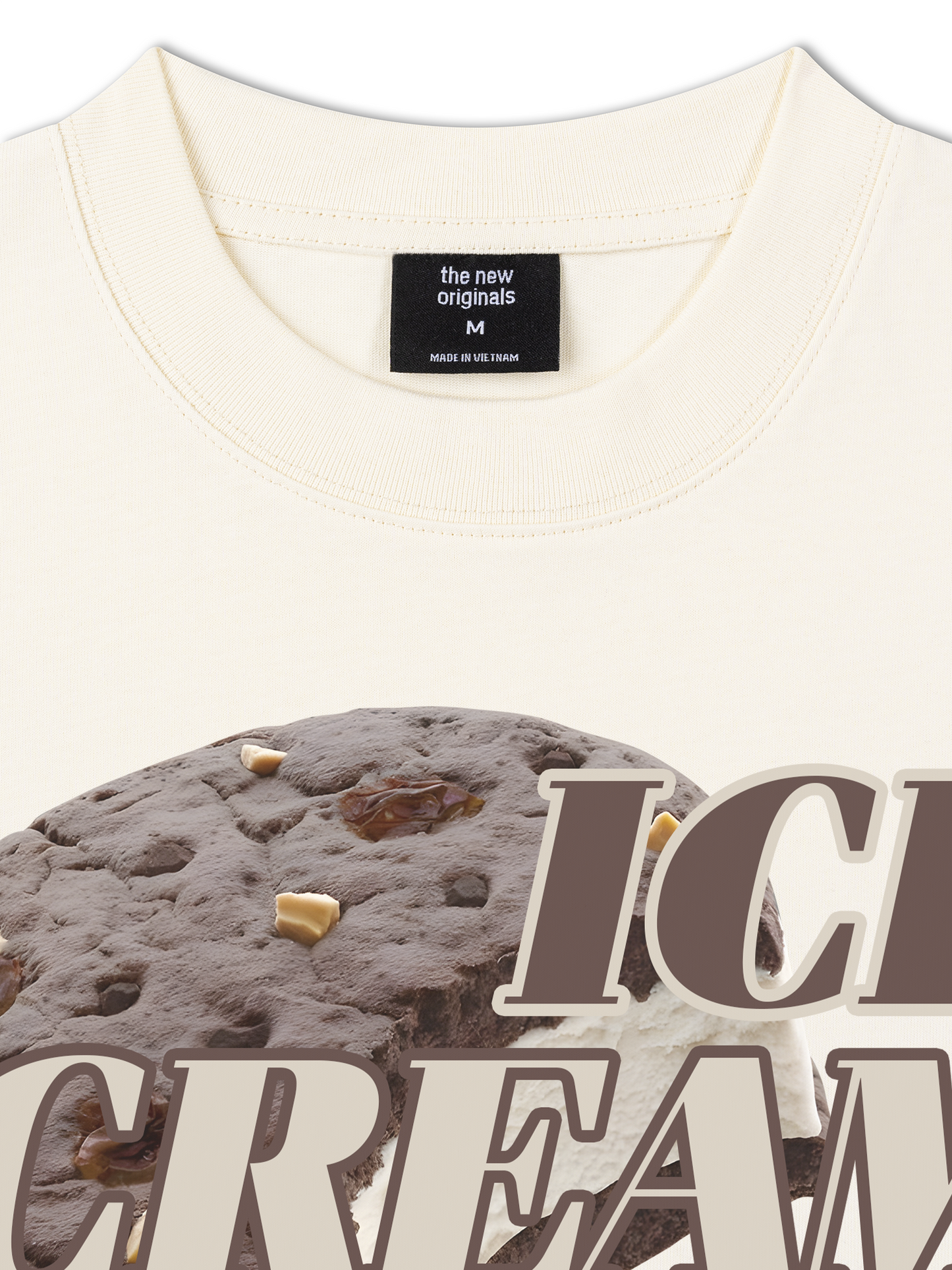 Áo Thun Relaxed Fit Foody Ice Cream Pie