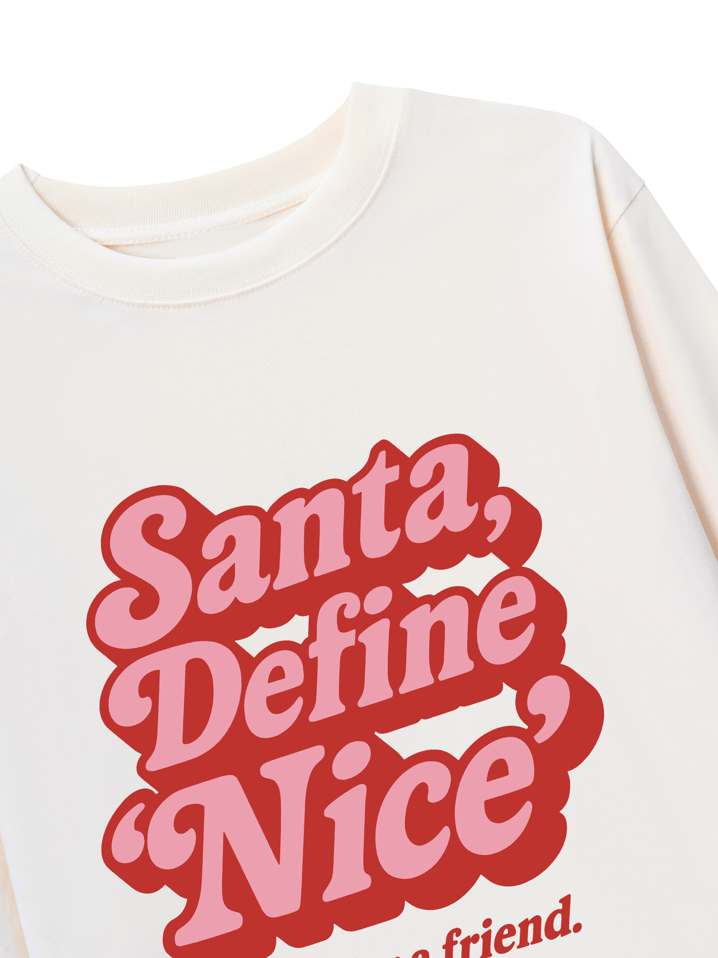 Áo Thun Dài Tay Santa Define Nice