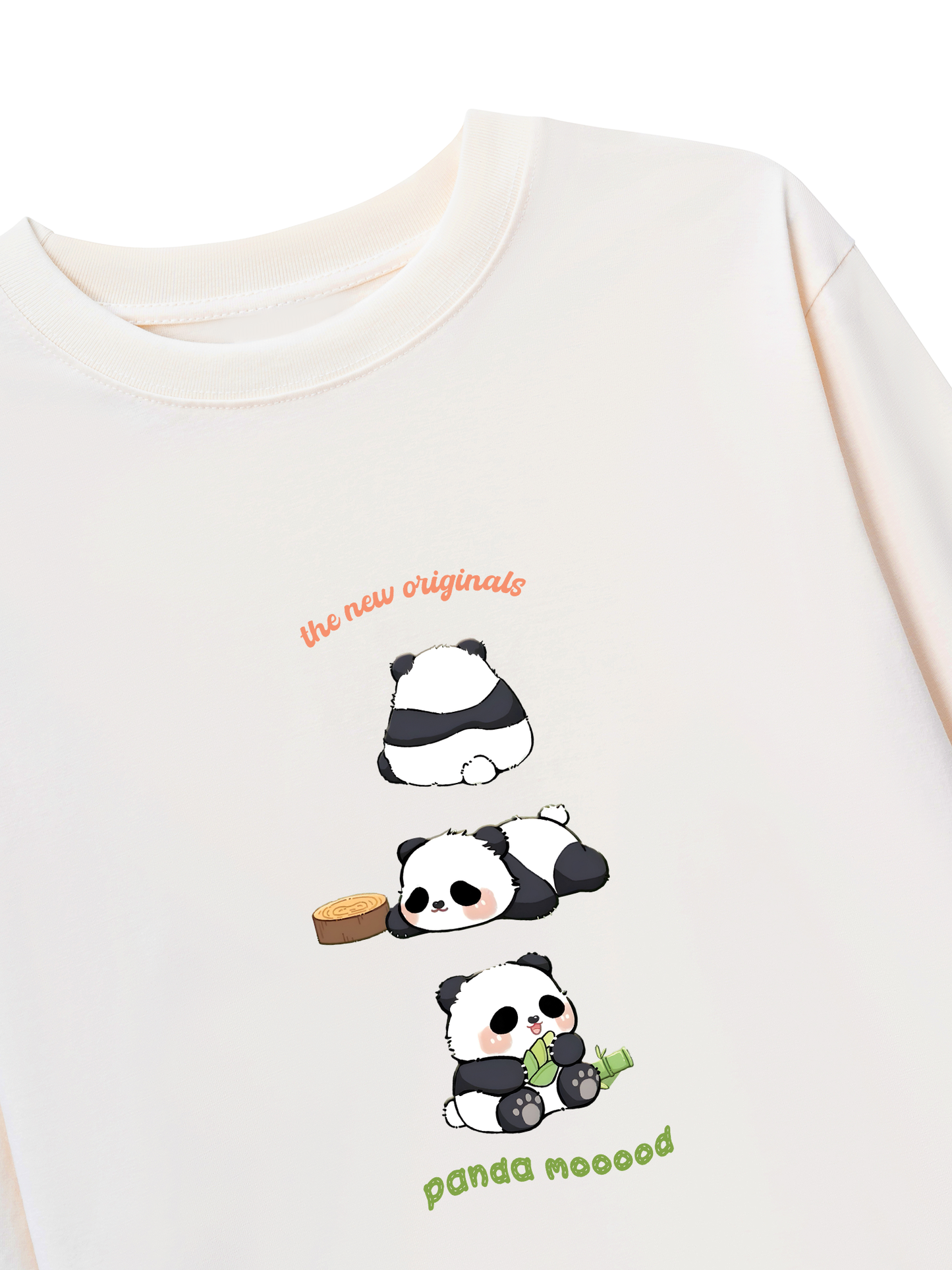 Áo Thun Dài Tay Panda Moooood