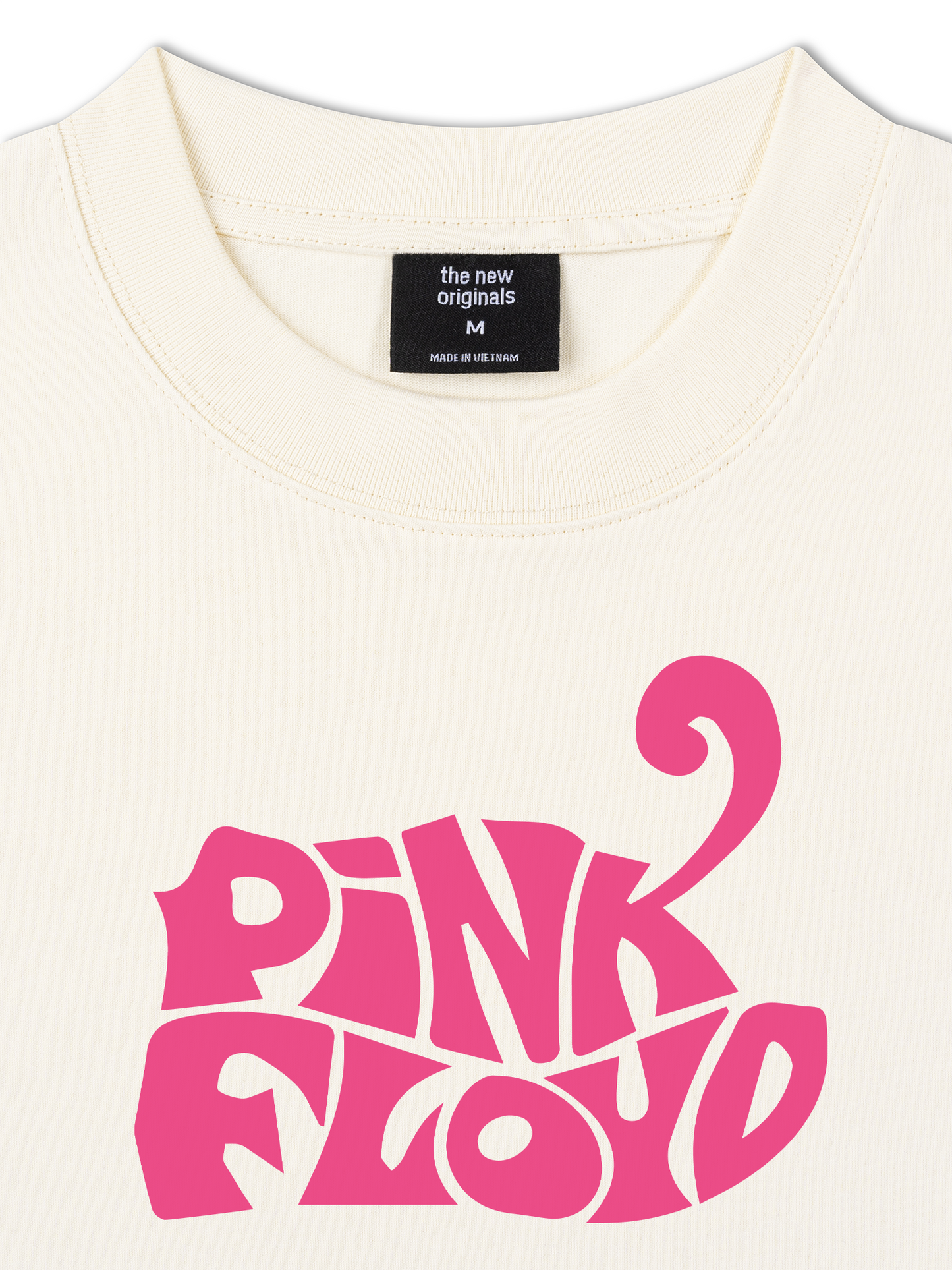 Áo Thun Relaxed Fit Pink Floyd Logo Pink