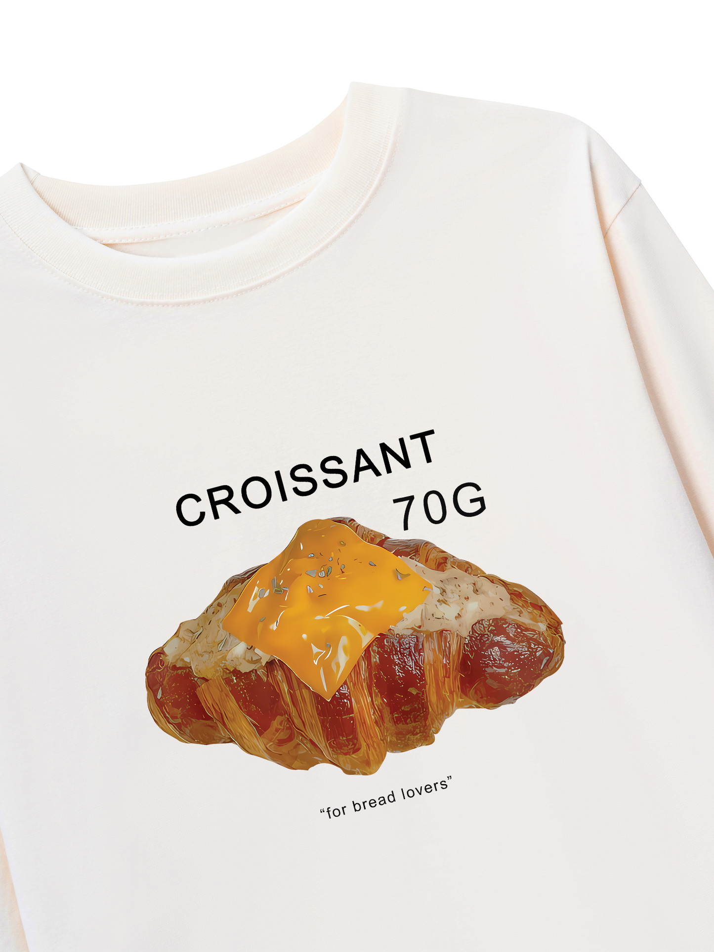 Áo Thun Dài Tay Sweet Pastry Croisant