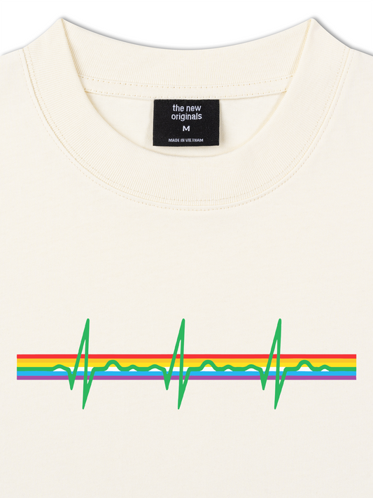 Áo Thun Relaxed Fit Pink Floyd Dark Side Of The Moon Heartbeat