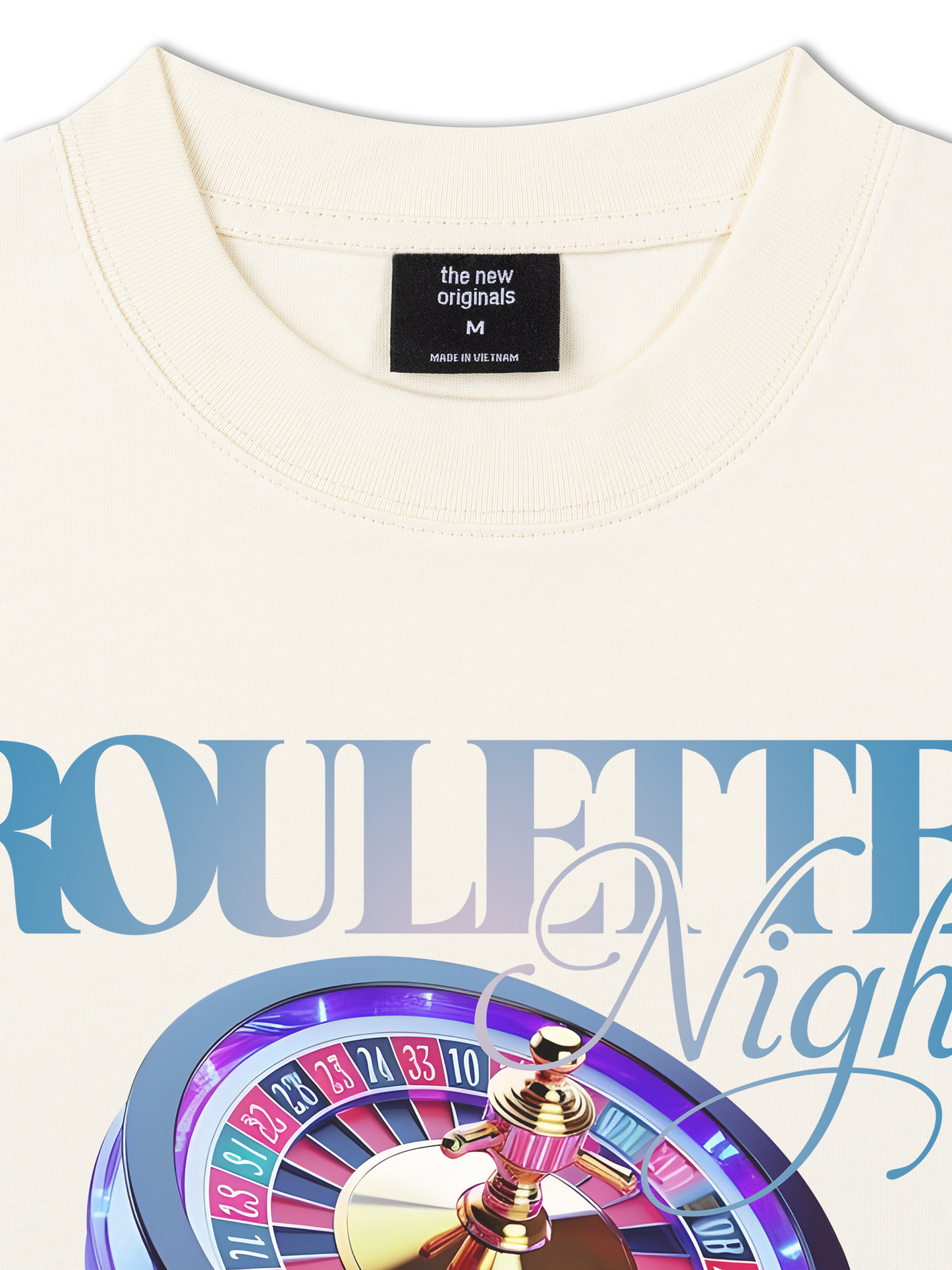 Áo Thun Relaxed Fit Lucky Roulette Night