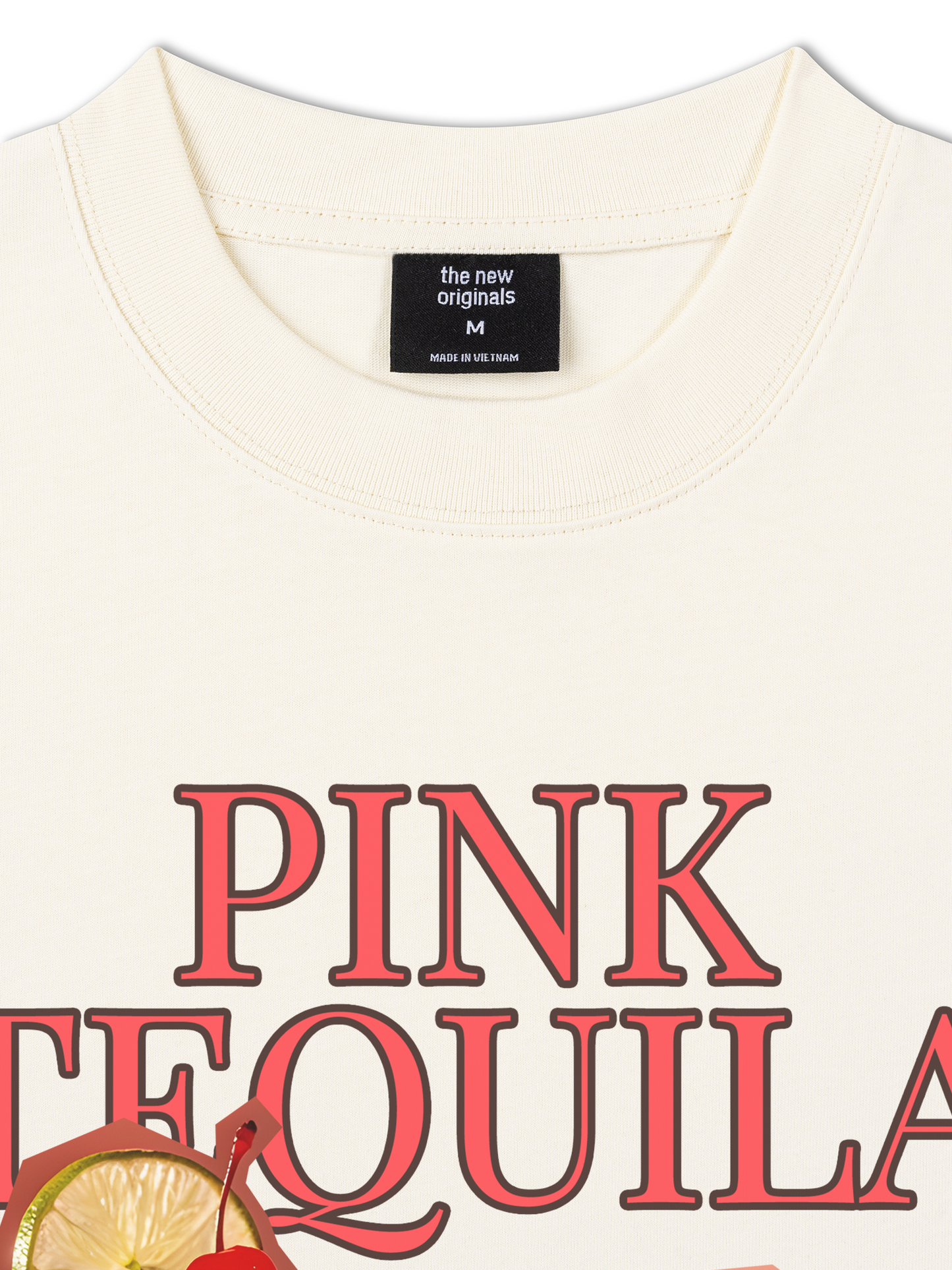 Áo Thun Relaxed Fit Fresh Pink Tequila