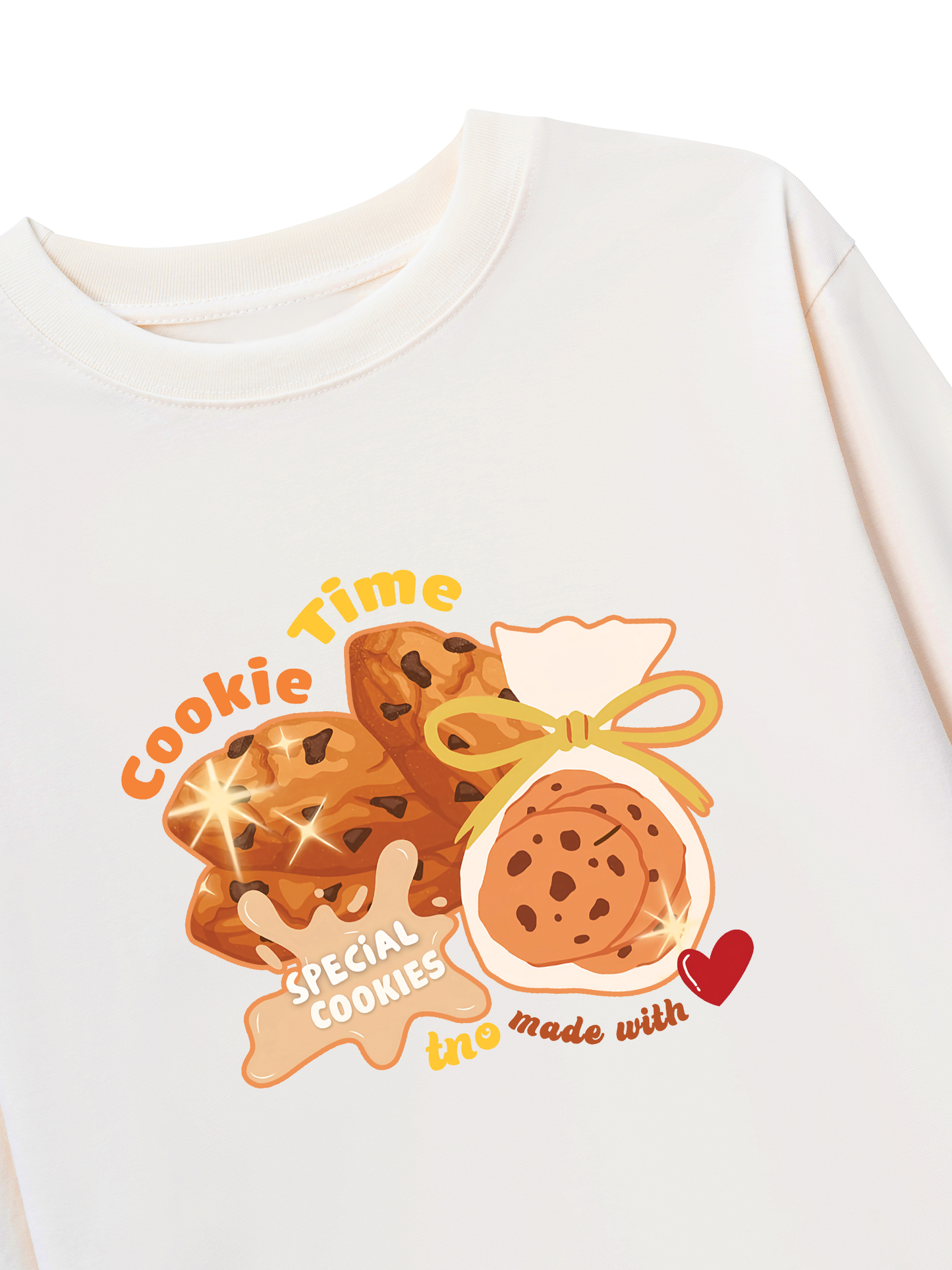 Áo Thun Dài Tay Cookie Time