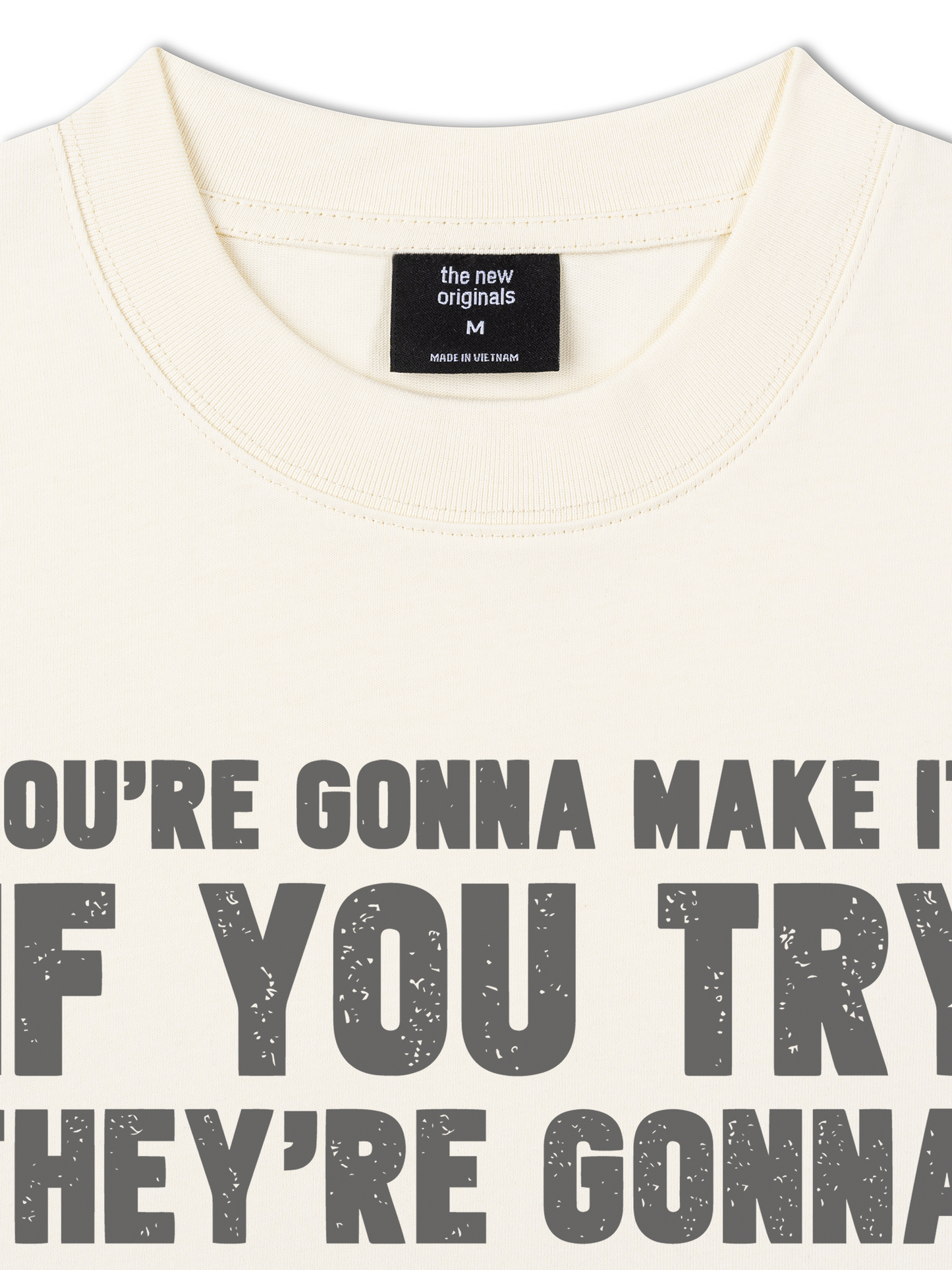 Áo Thun Relaxed Fit Pink Floyd You're Gonna Make It If You Try