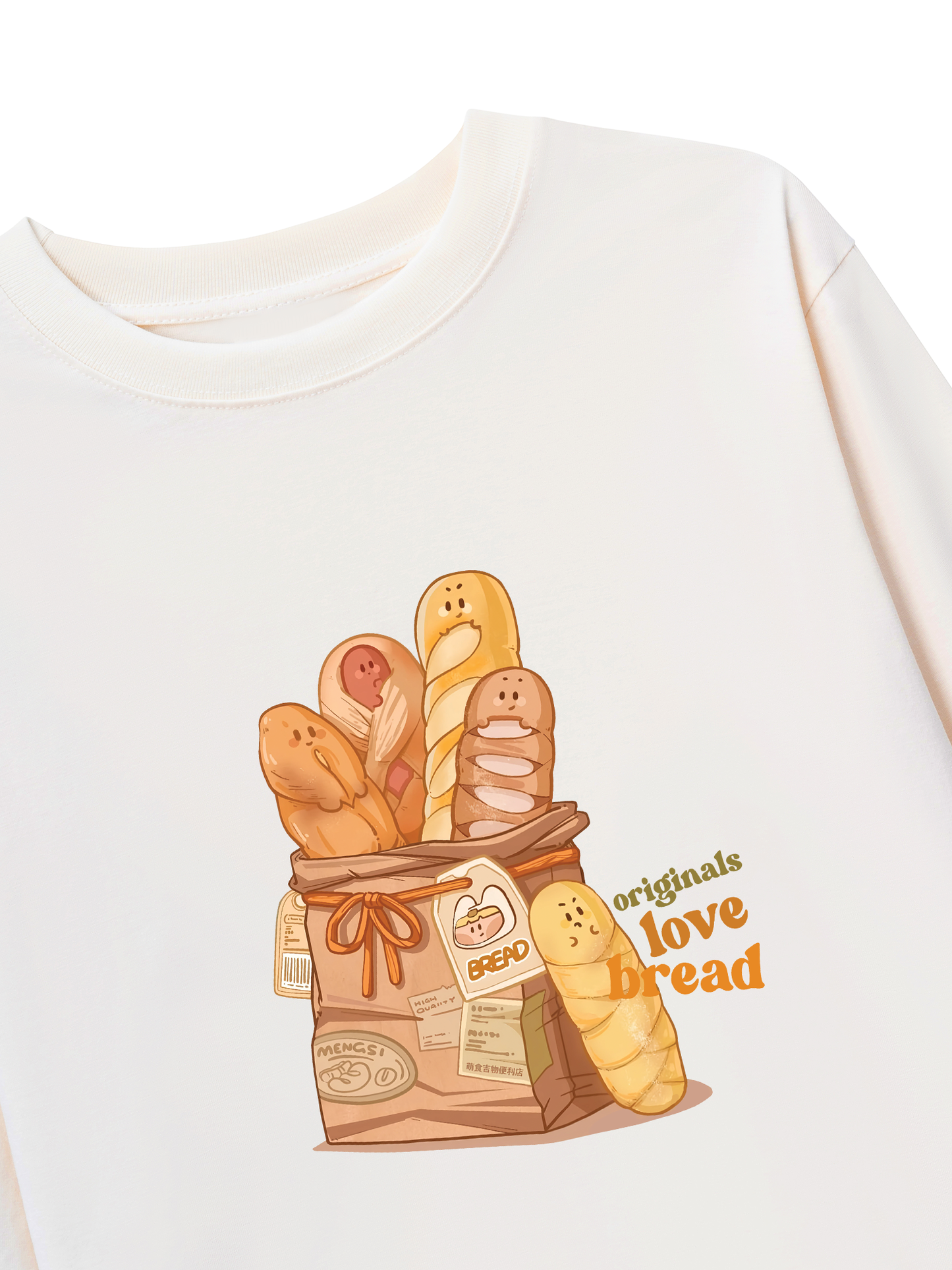 Áo Thun Dài Tay Love Bread