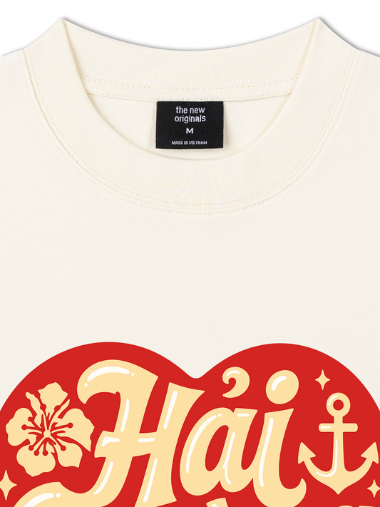 Áo Thun Relaxed Fit Hải Phòng In My Heart Retro