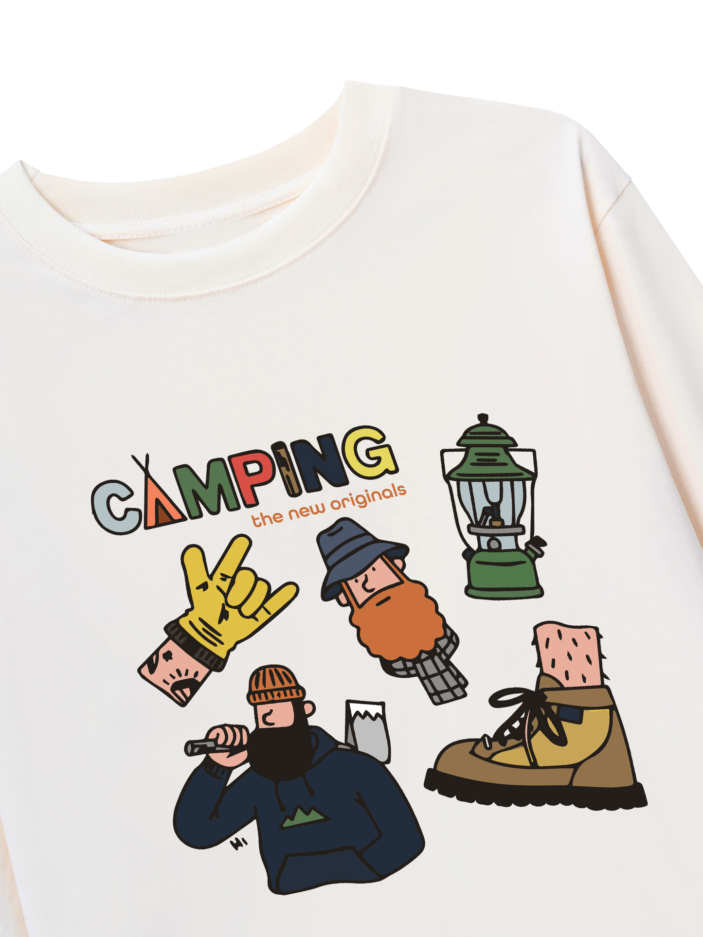 Áo Thun Dài Tay Camping