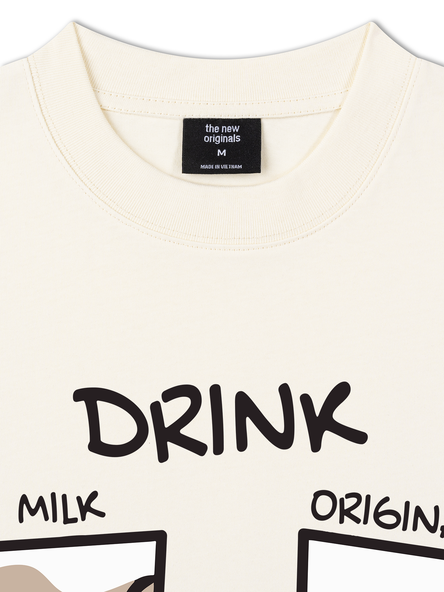 Áo Thun Relaxed Fit Original Milk