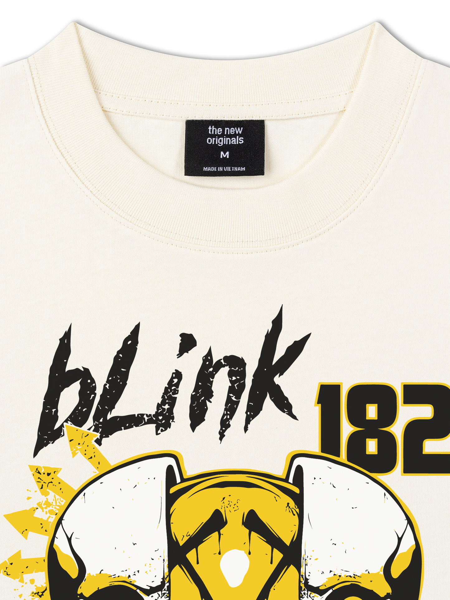Áo Thun Relaxed Fit Blink 182 Skull Scary