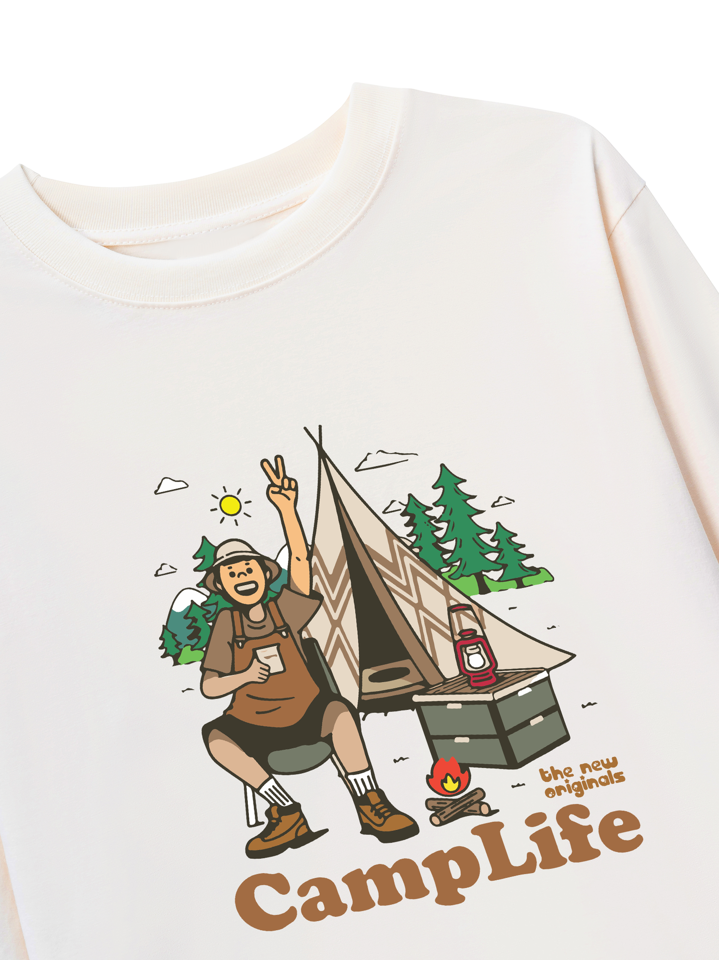 Áo Thun Dài Tay Camplife Original