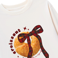 Áo Thun Dài Tay Sweet Pastry Red Plaid Bow
