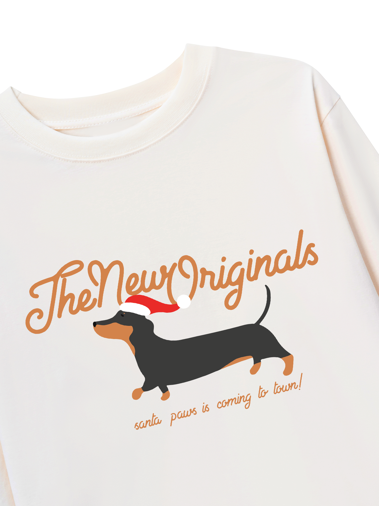 Áo Thun Dài Tay Santa Paws