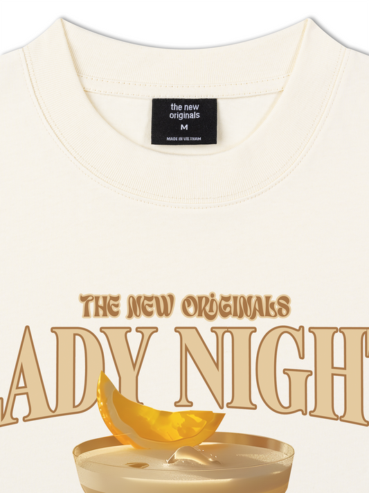 Áo Thun Relaxed Fit Fresh Lady Night