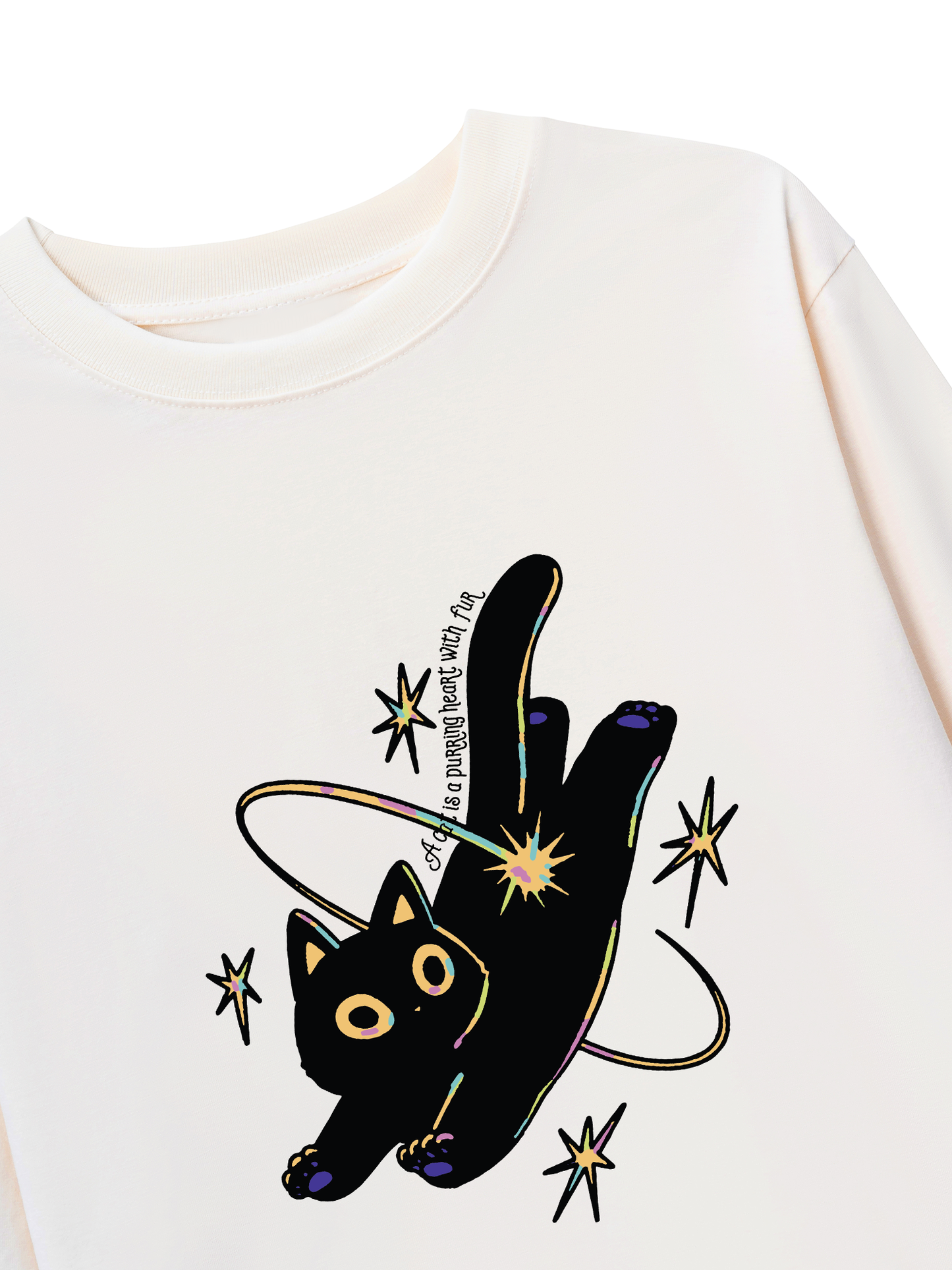 Áo Thun Dài Tay A Black Cat