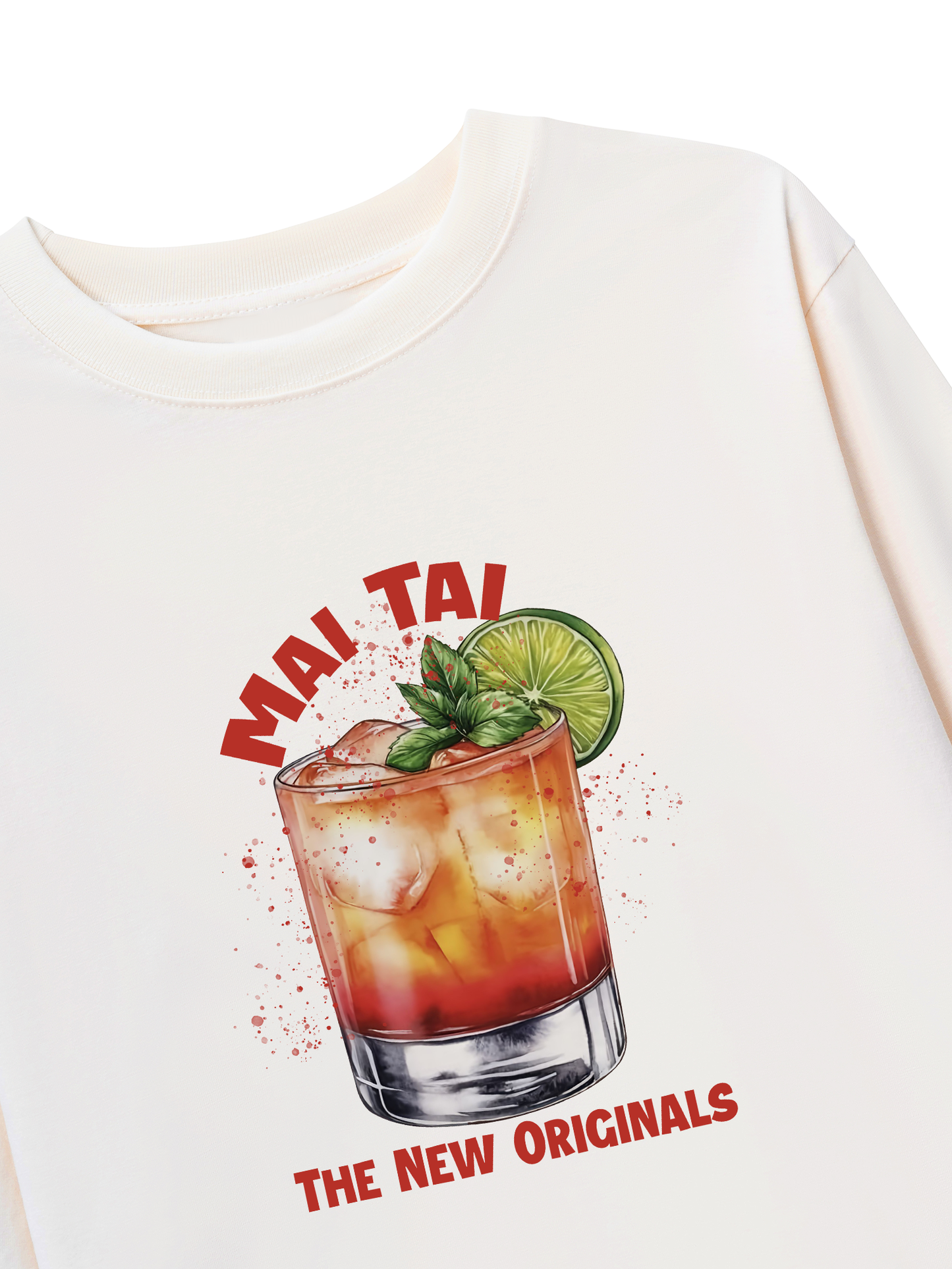Áo Thun Dài Tay Mai Tai Cocktail