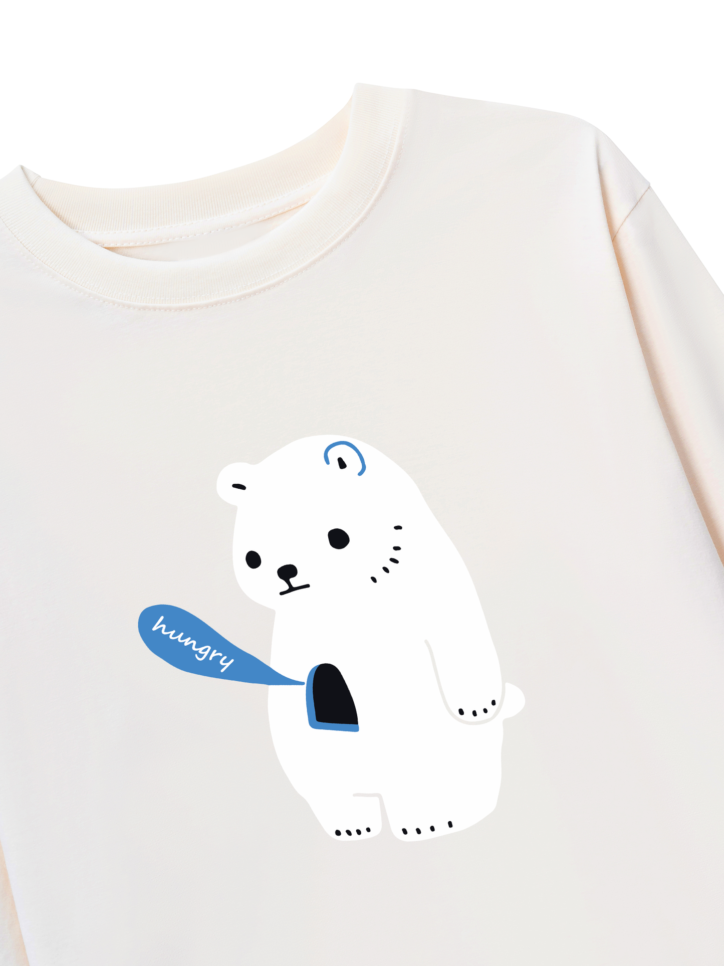 Áo Thun Dài Tay Hungry Bear
