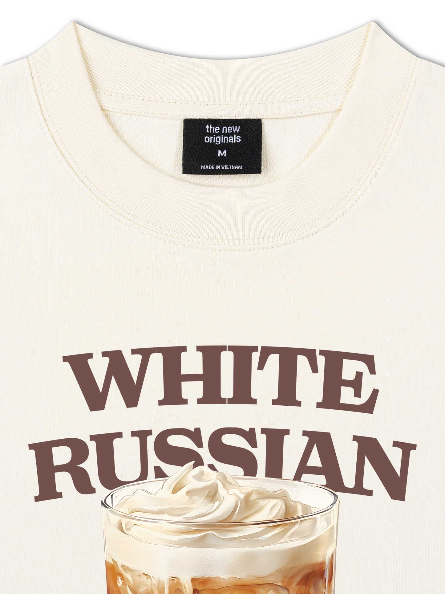 Áo Thun Relaxed Fit Fresh White Russian
