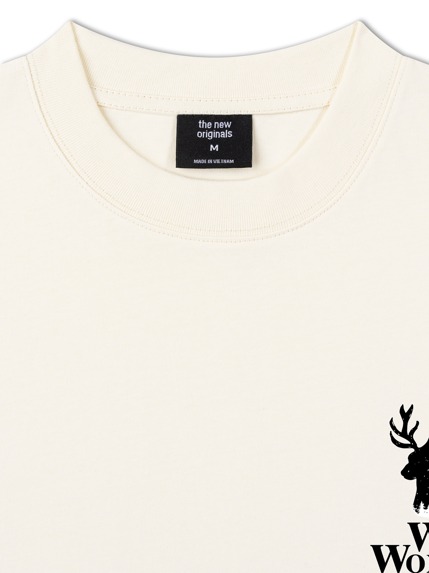 Áo Thun Relaxed Fit Deer Be Wild And Wonder