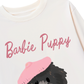 Áo Thun Dài Tay Animal Barbie Puppy
