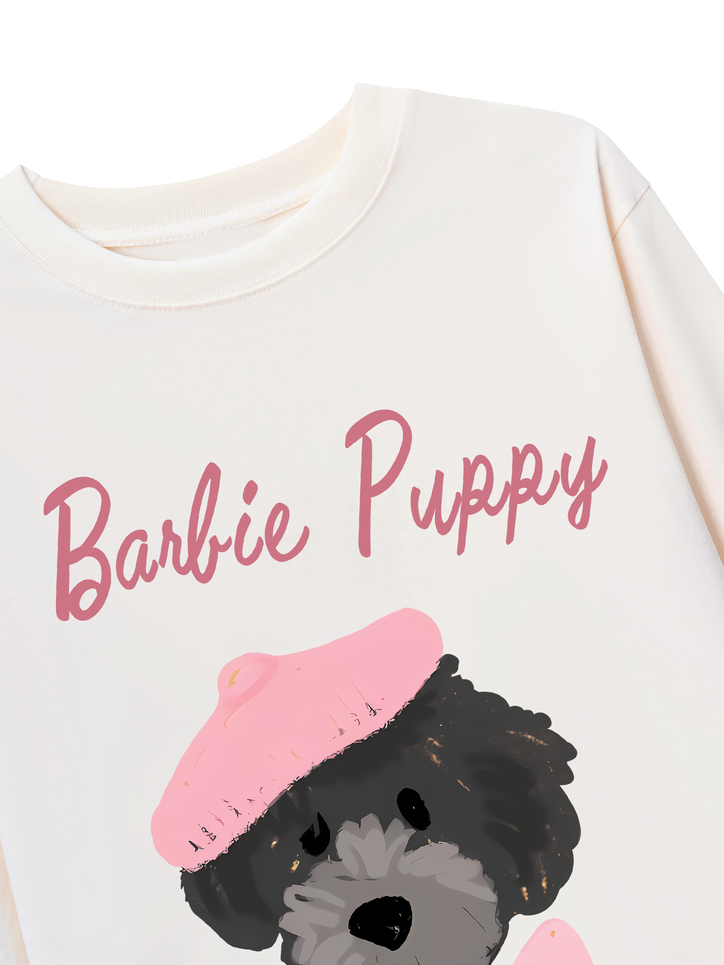 Áo Thun Dài Tay Animal Barbie Puppy