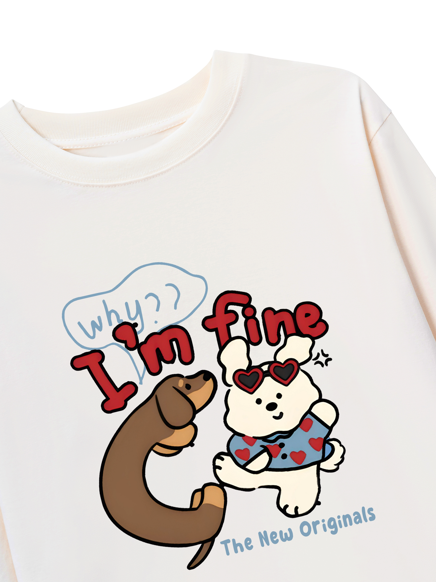 Áo Thun Dài Tay Why I_m Fine
