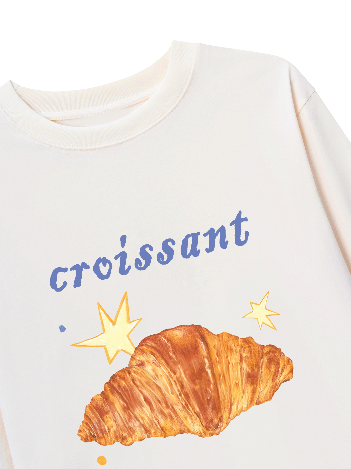 Áo Thun Dài Tay  Croissant