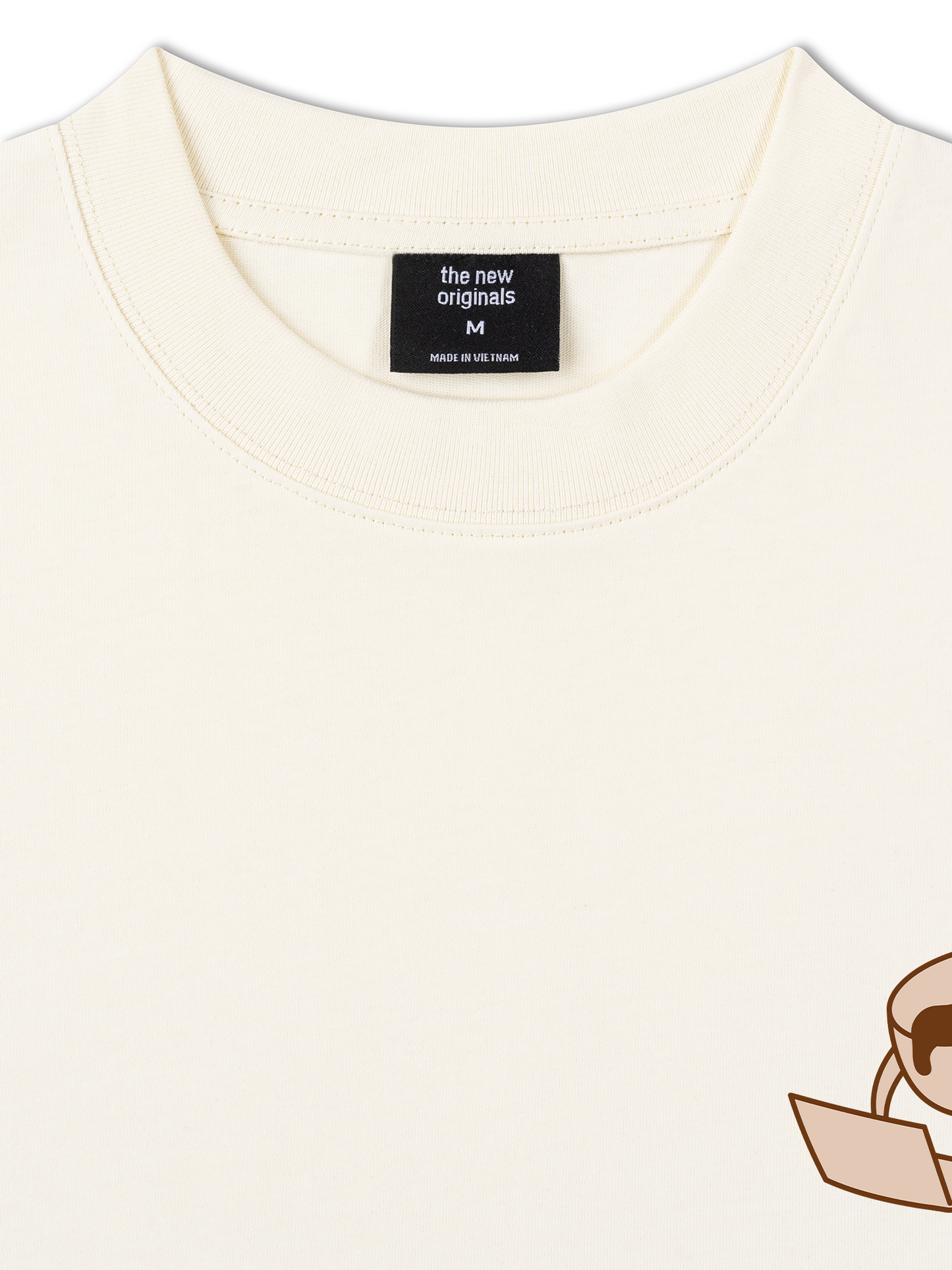 Áo Thun Relaxed Fit Coffee & Deadline