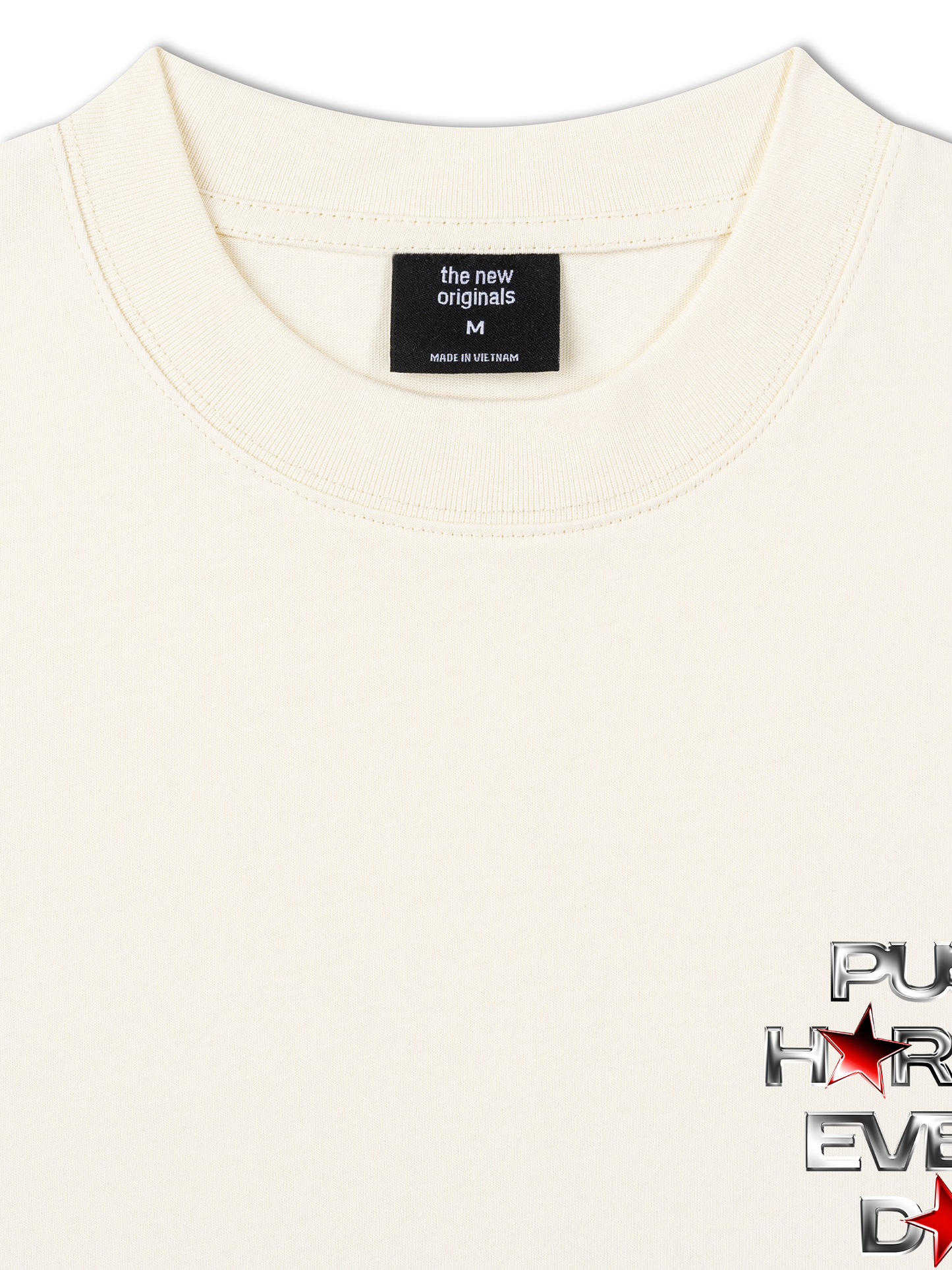 Áo Thun Relaxed Fit Push Harder Every Day