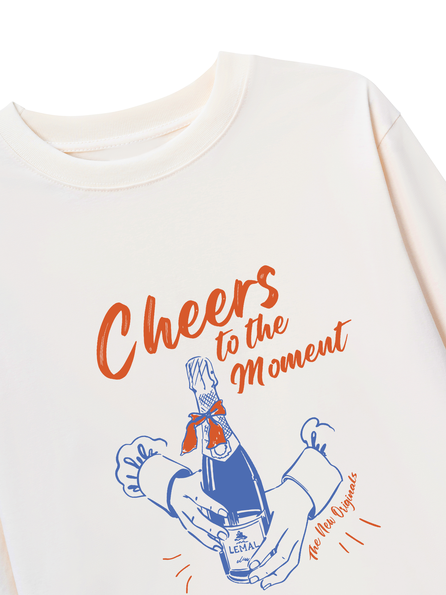 Áo Thun Dài Tay Cheer To The Moment