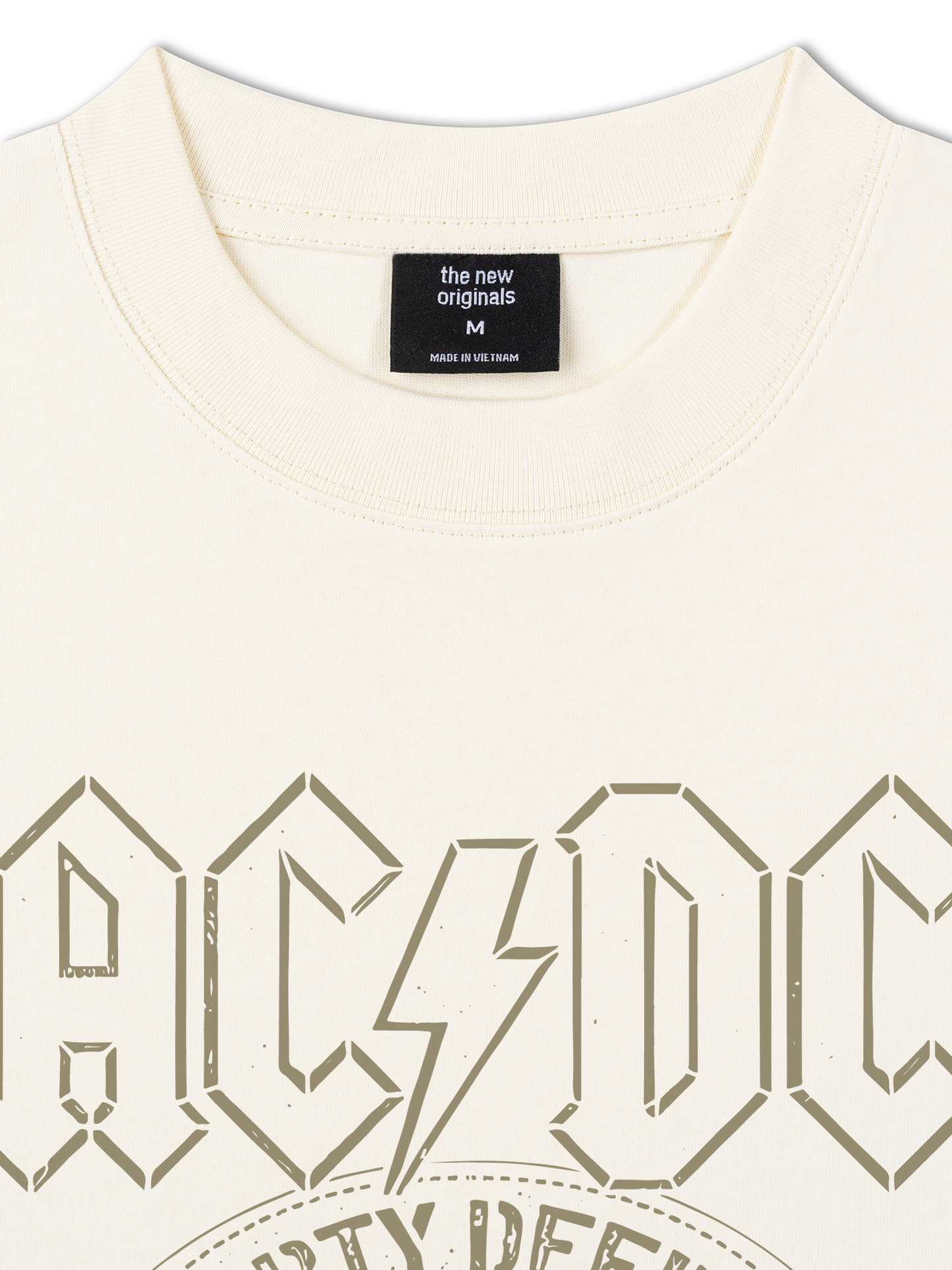 Áo Thun Relaxed Fit Music Rock AC DC Dirty Deeds Done Dirt Cheap