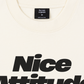 Áo Thun Relaxed Fit Life Vibe Nice Attitude