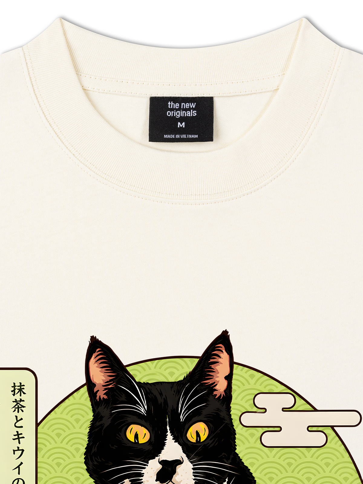 Áo Thun Relaxed Fit Matcha Mewz