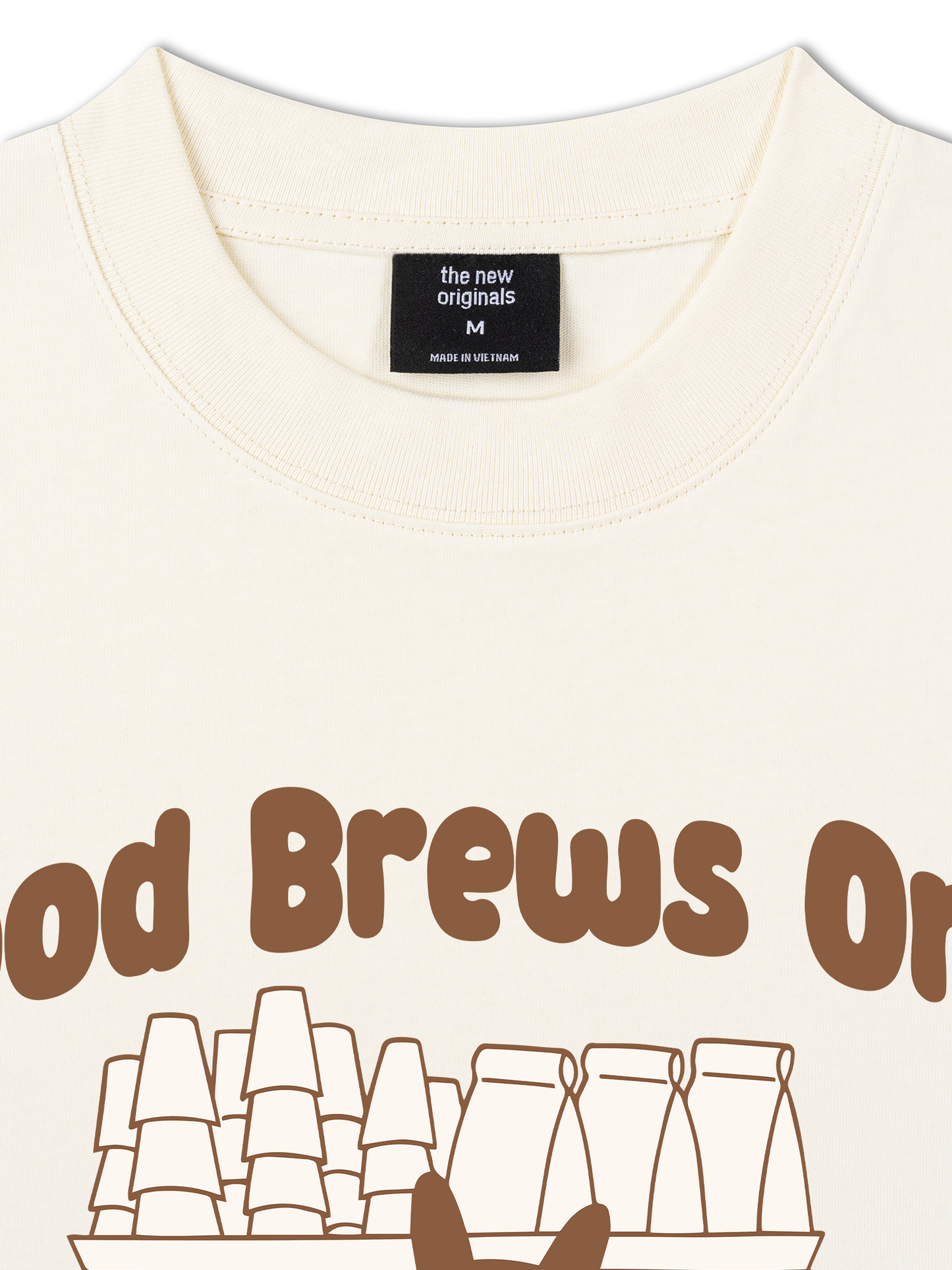 Áo Thun Relaxed Fit Good Brews Only