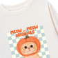 Áo Thun Dài Tay Animal Meow Pumpkin