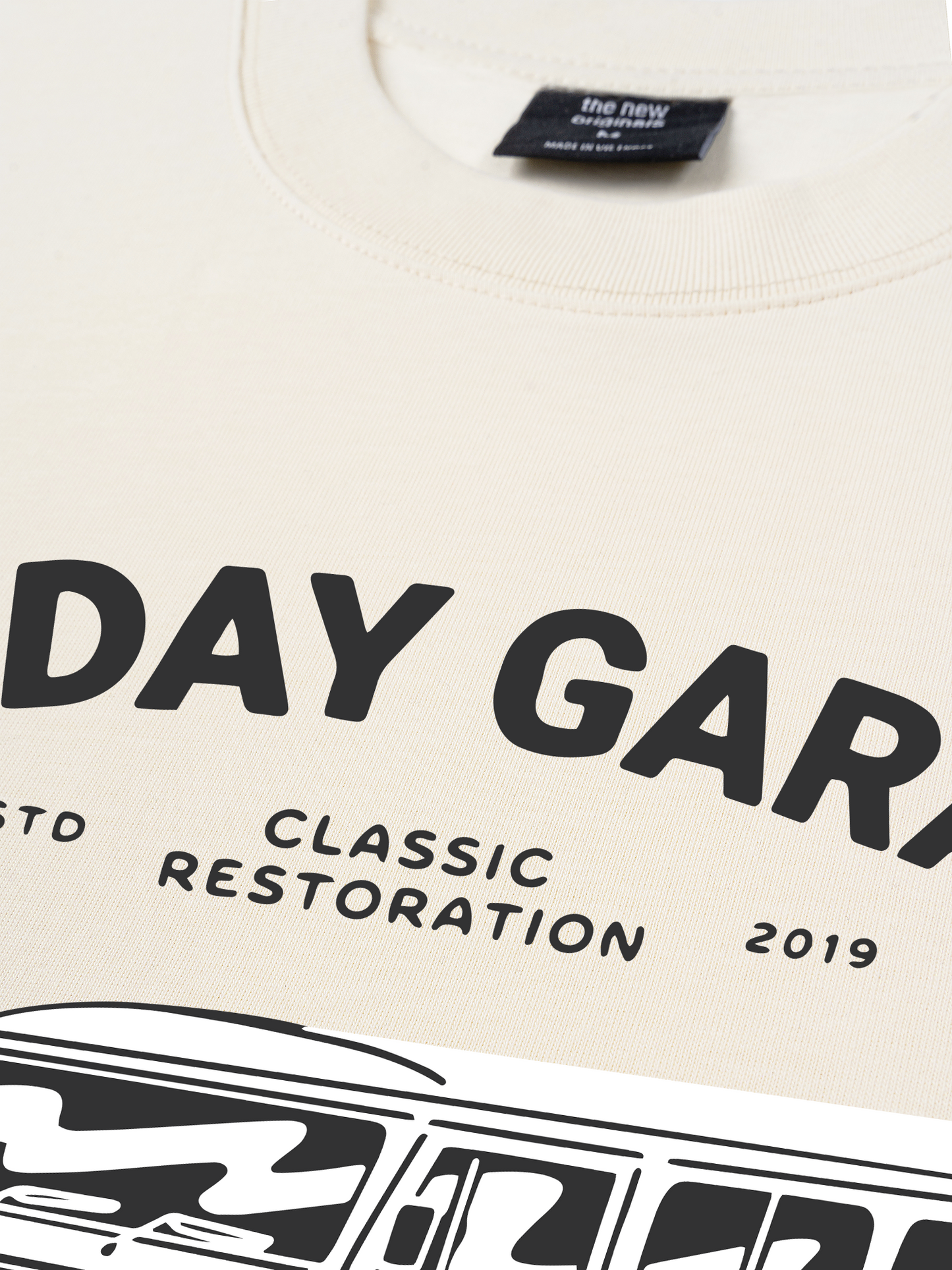 Áo Thun Relaxed Fit Sunday Garage