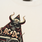 Áo Thun Relaxed Fit AC DC Logo Skull Cannon