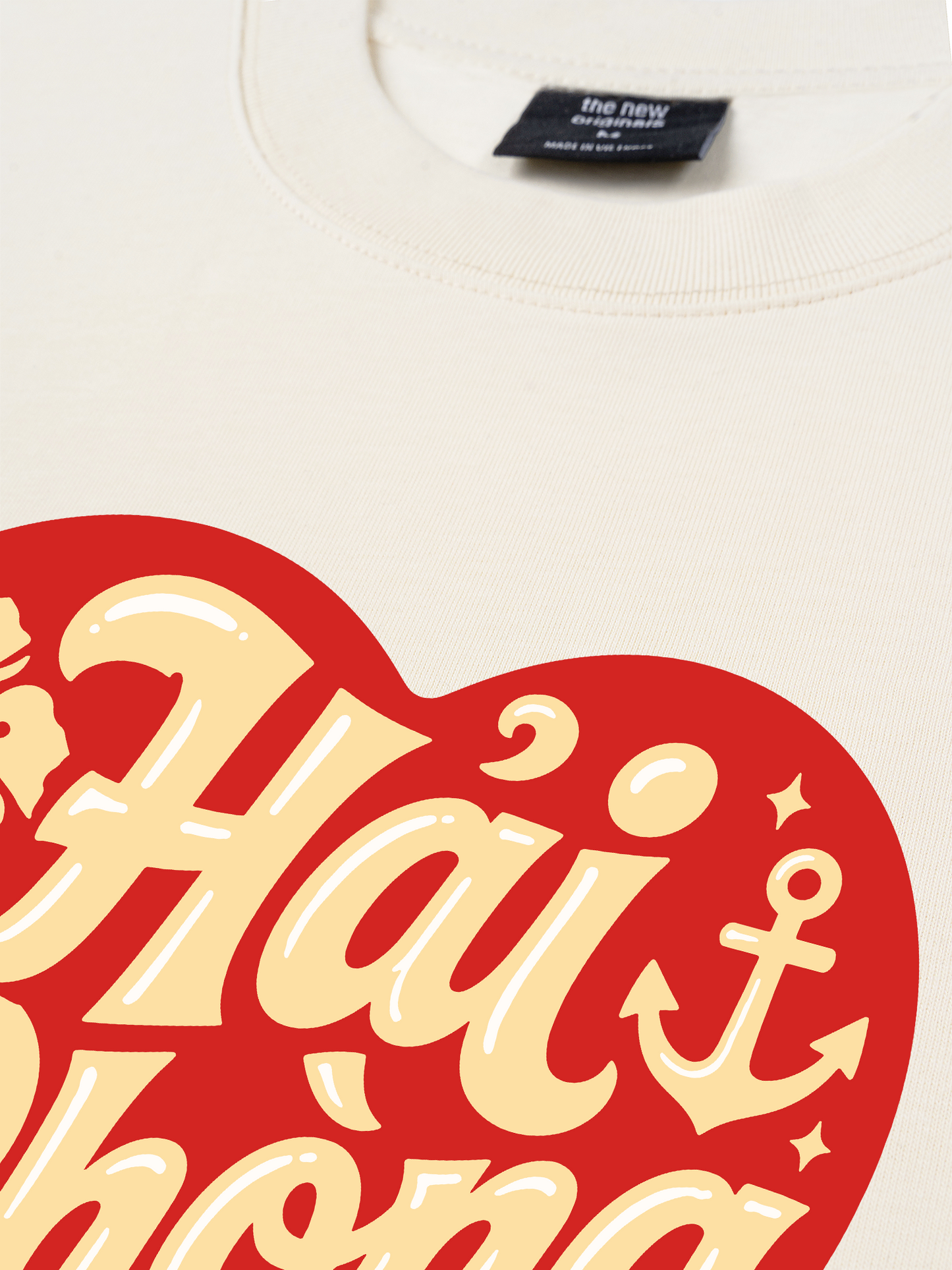 Áo Thun Relaxed Fit Hải Phòng In My Heart Retro