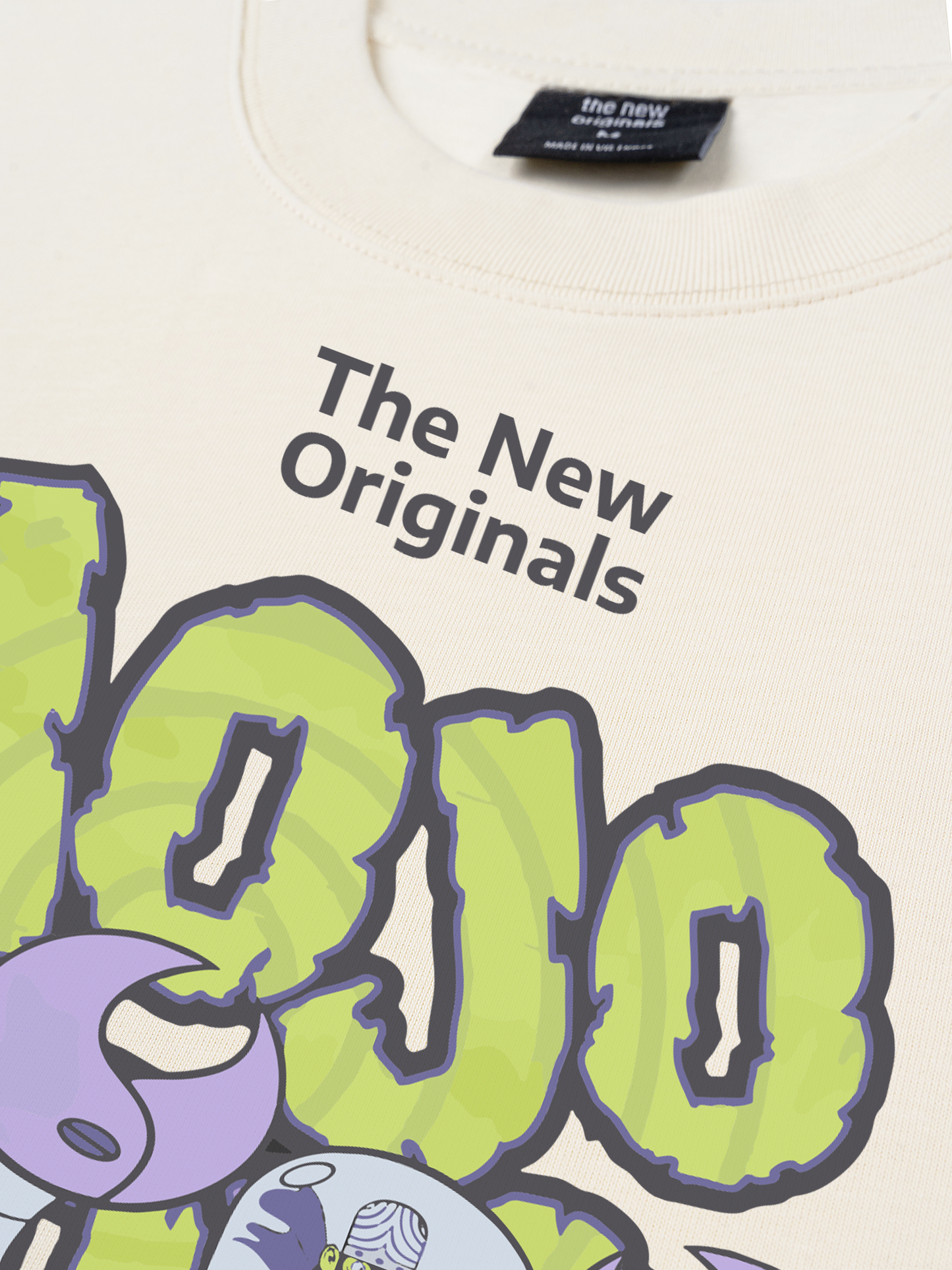 Áo Thun Relaxed Fit Movie Mojo Jojo Artwork
