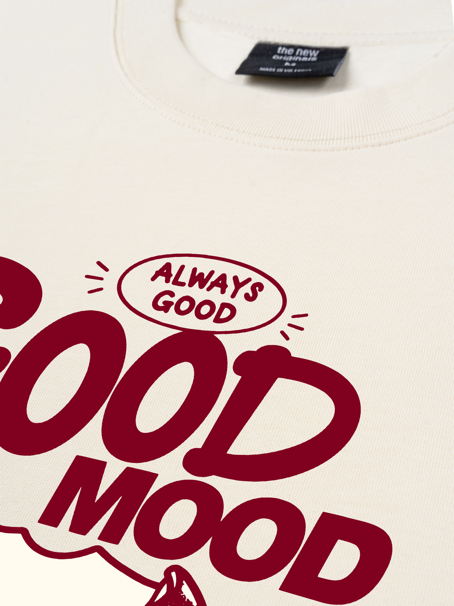 Áo Thun Relaxed Fit Good Mood