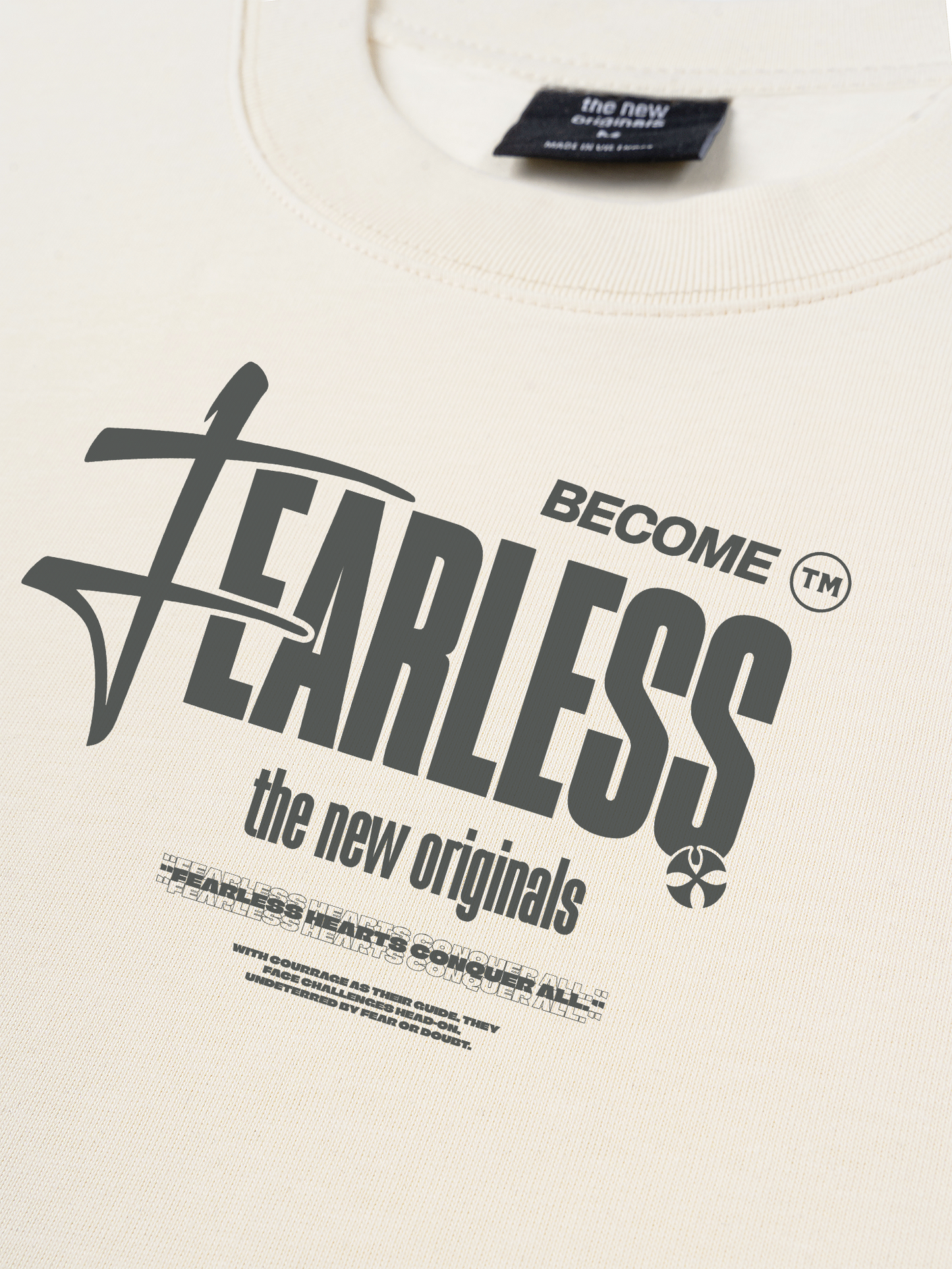 Áo Thun Relaxed Fit Be Bold Become Fearless