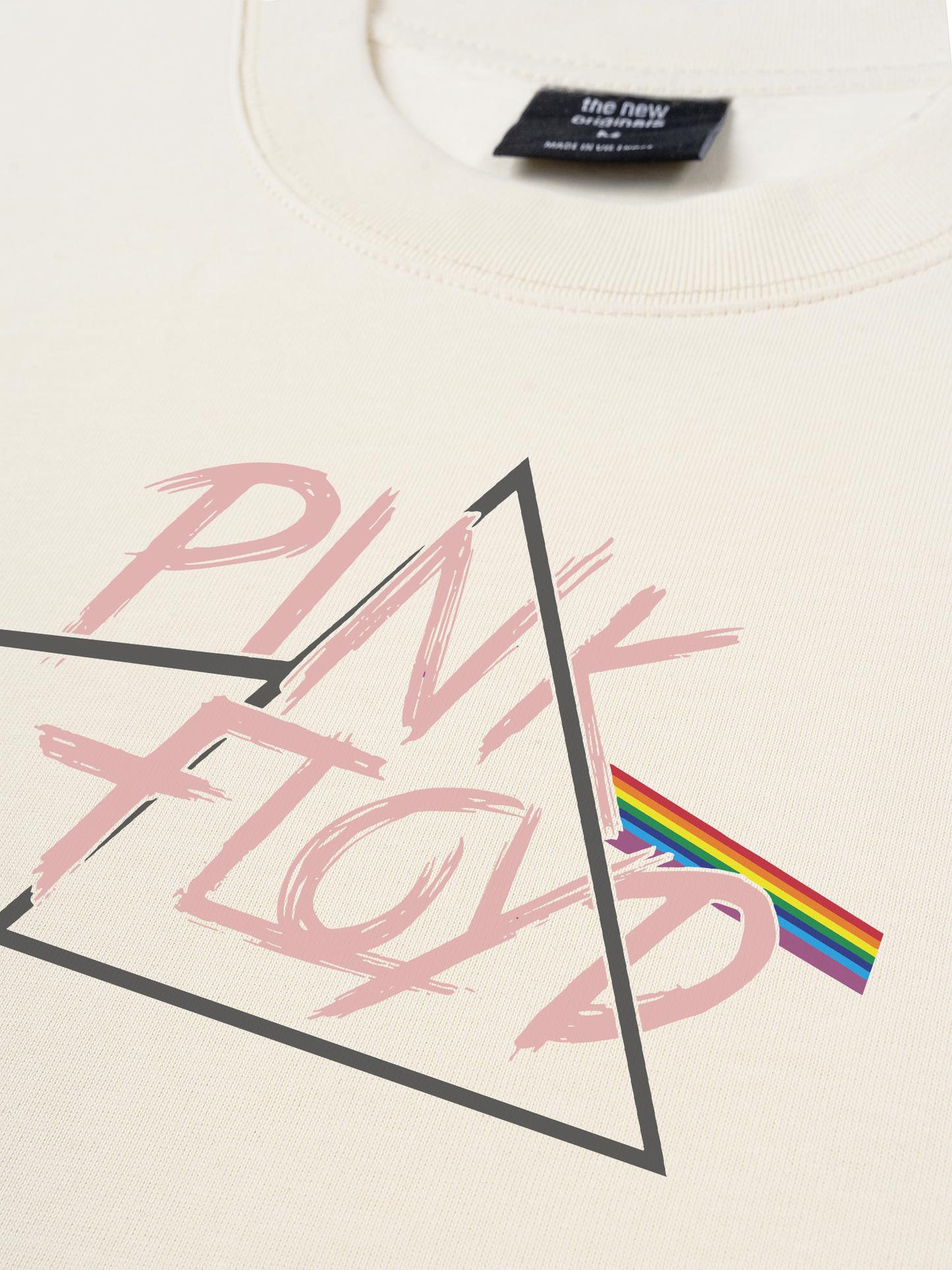 Áo Thun Relaxed Fit Pink Floyd Logo