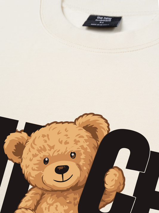 Áo Thun Relaxed Fit Nice To Meet You