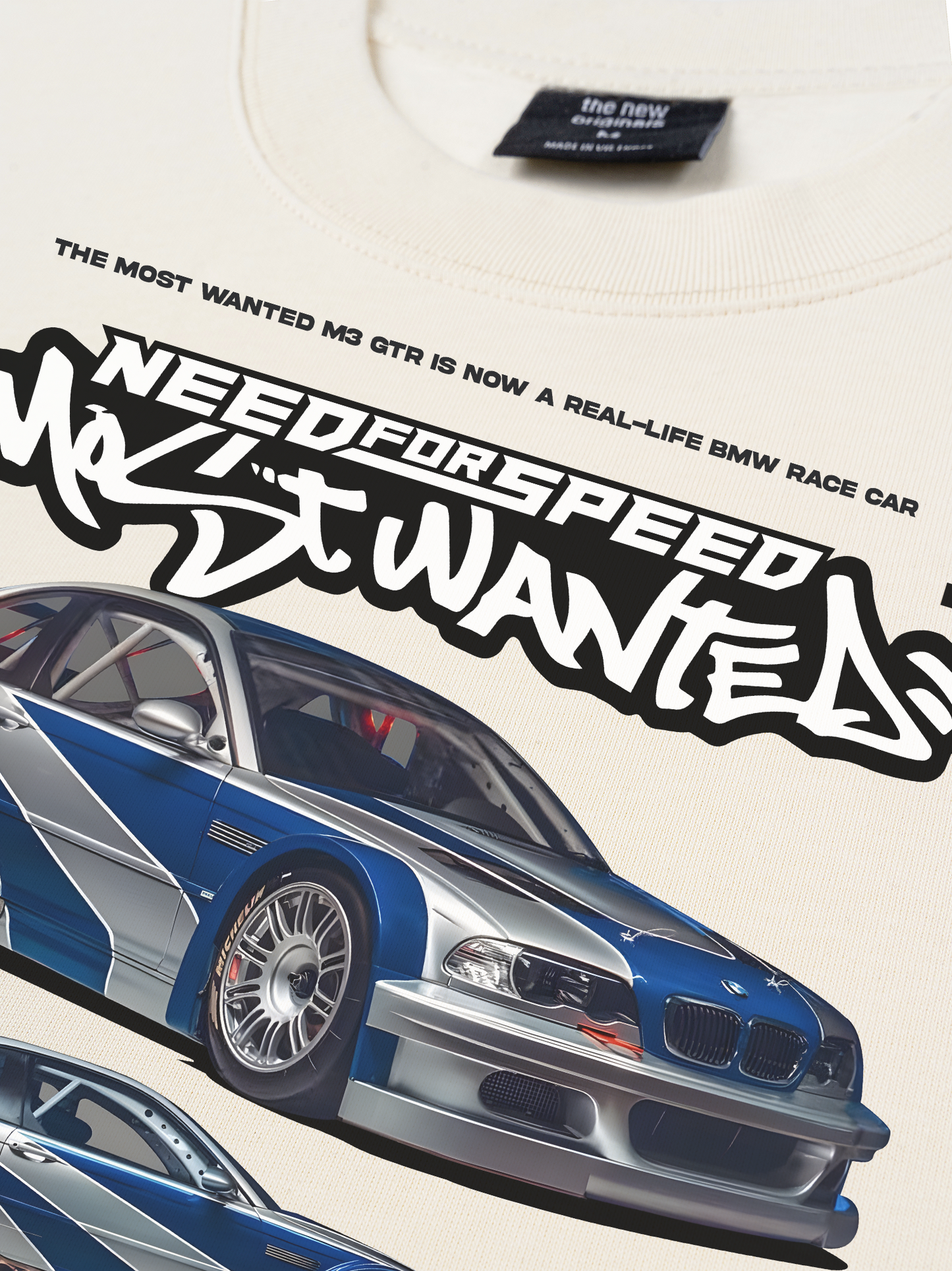 Áo Thun Relaxed Fit Car Need For Speed Most Wanted