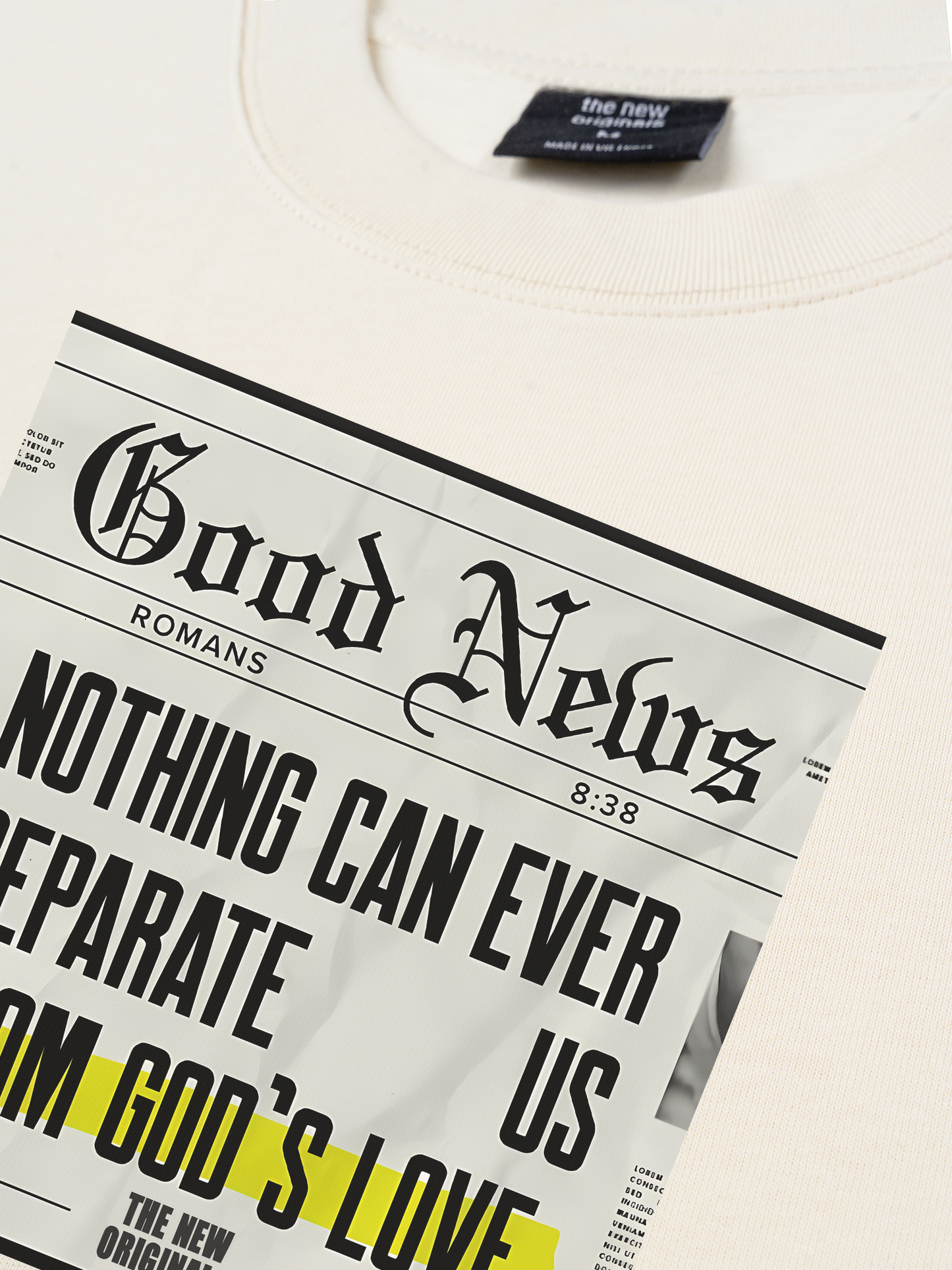 Áo Thun Relaxed Fit Be Bold Good News