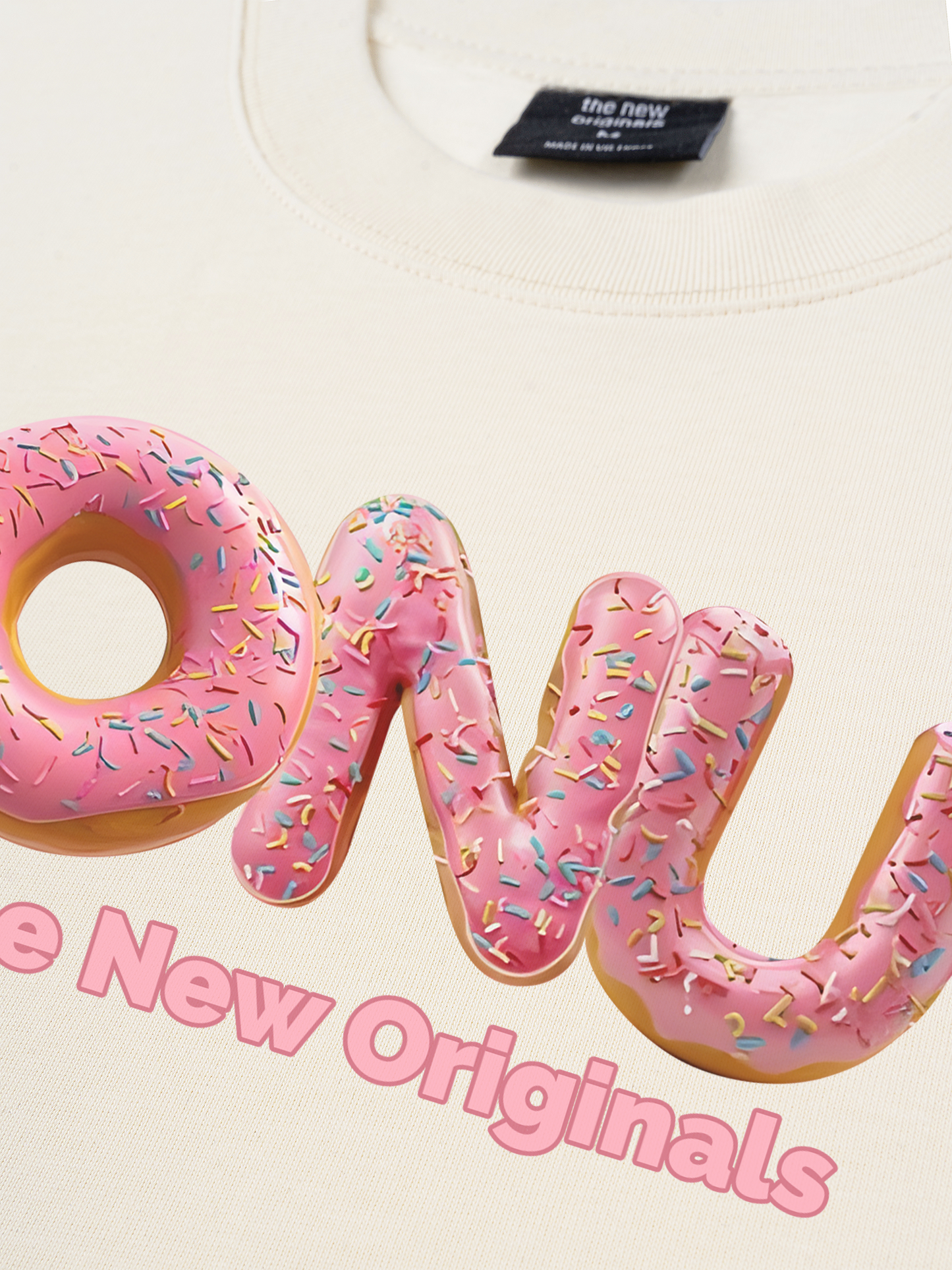 Áo Thun Relaxed Fit Foody Donut Sprinkles