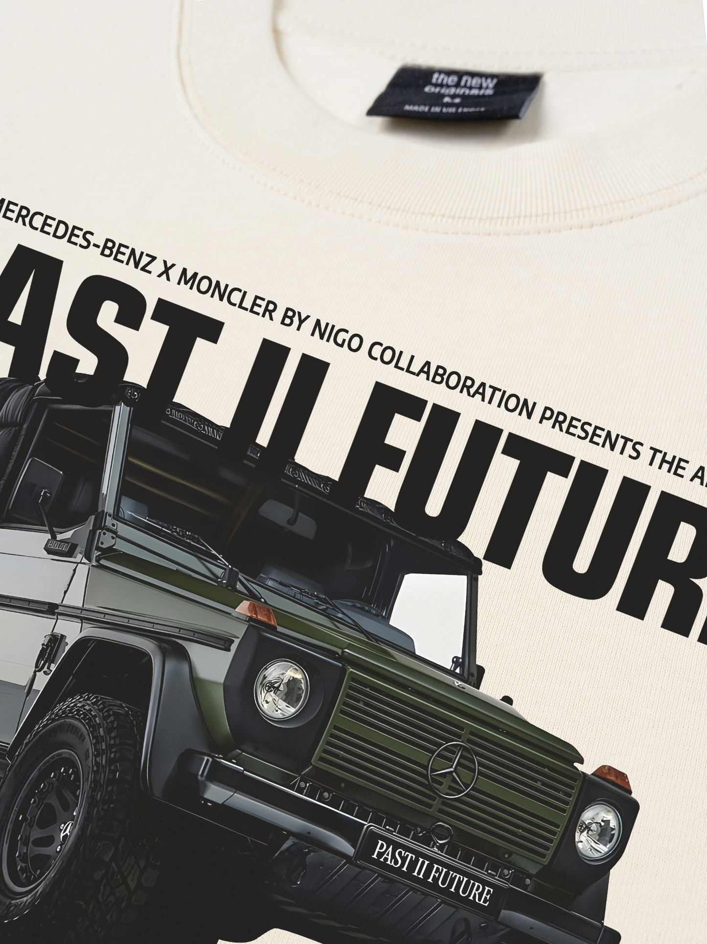Áo Thun Relaxed Fit Car Past II Future