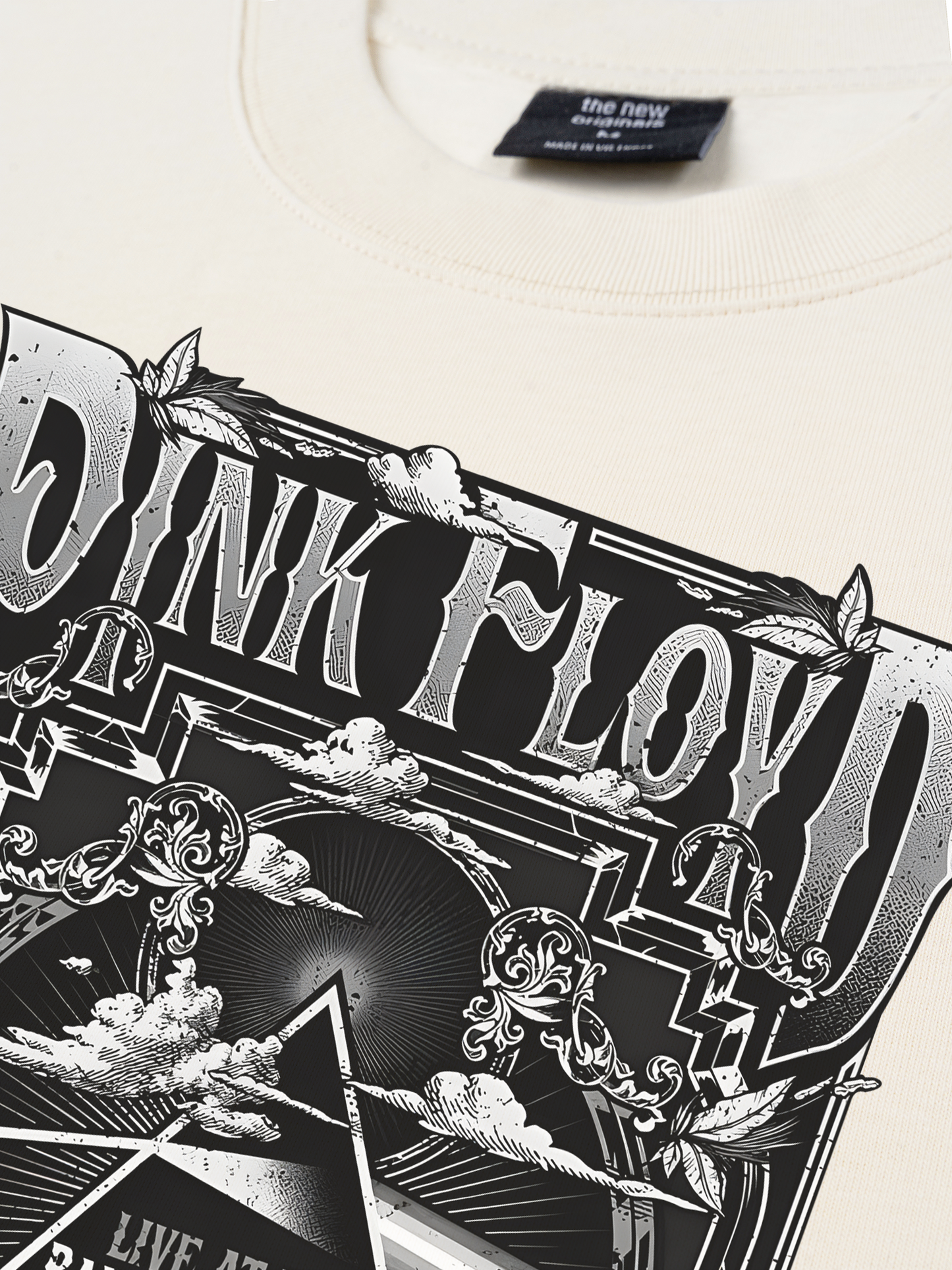 Áo Thun Relaxed Fit Pink Floyd Live At The Rainbow Theatre